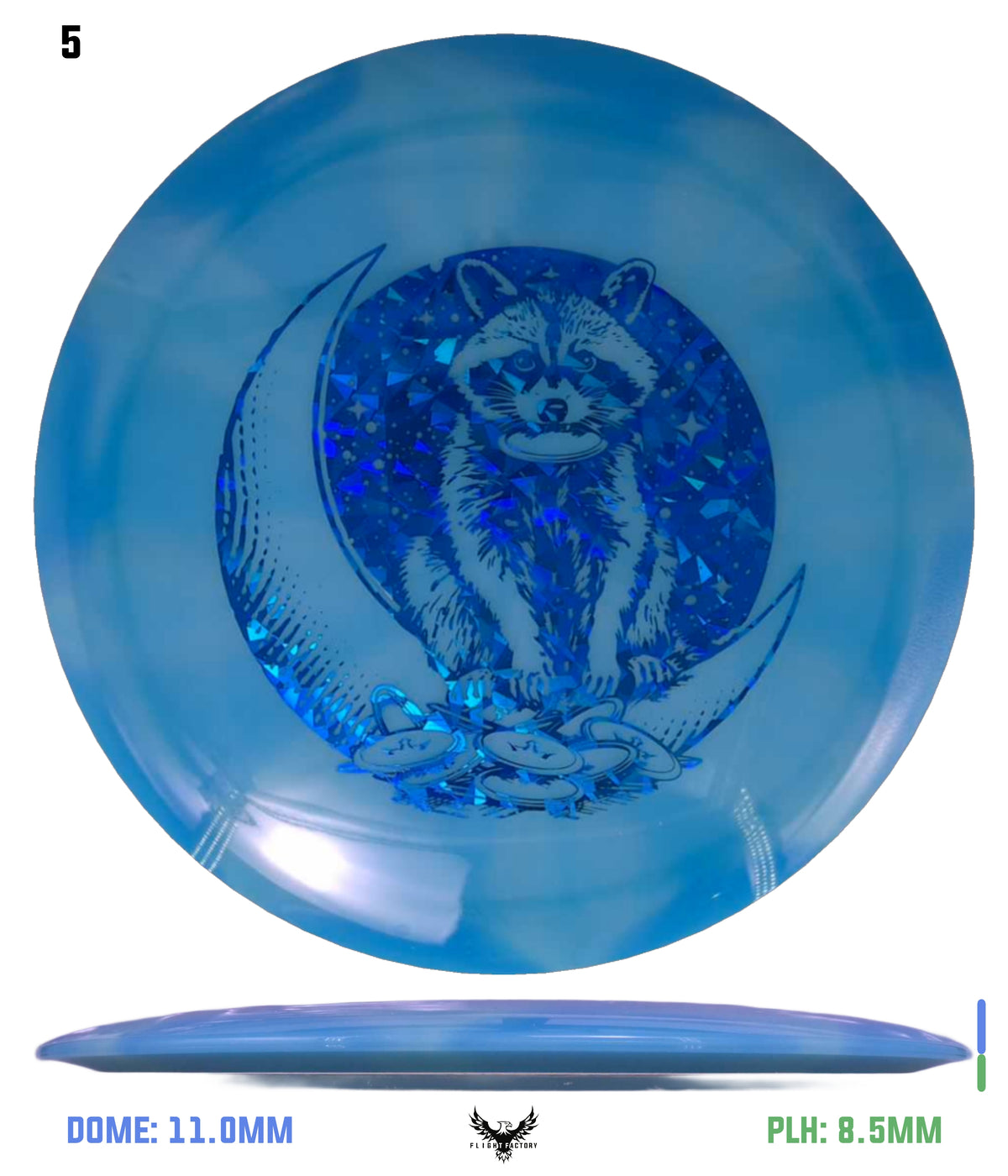 Dynamic Discs Lucid Burst Moonshine Treason - Eclipse Trickster