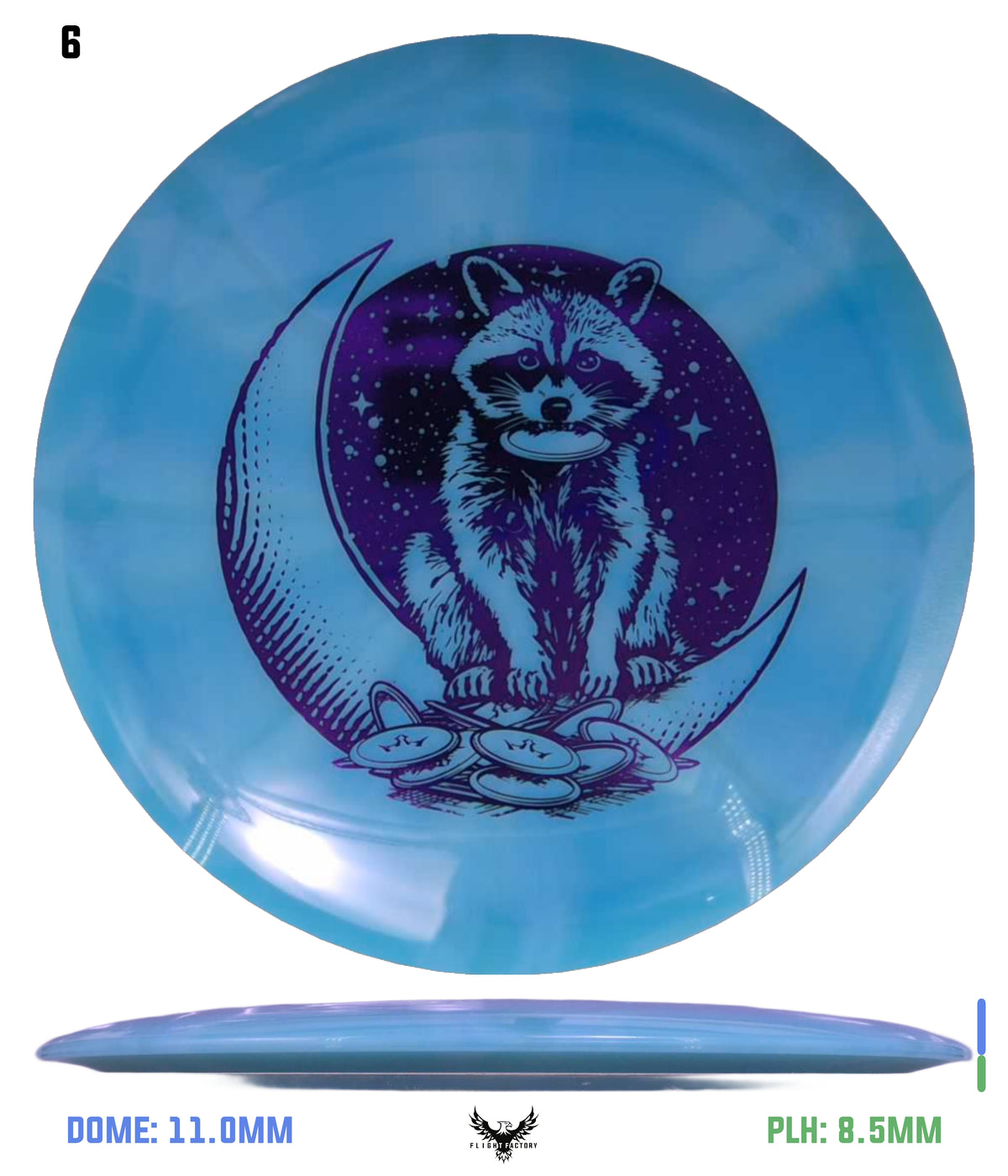 Dynamic Discs Lucid Burst Moonshine Treason - Eclipse Trickster