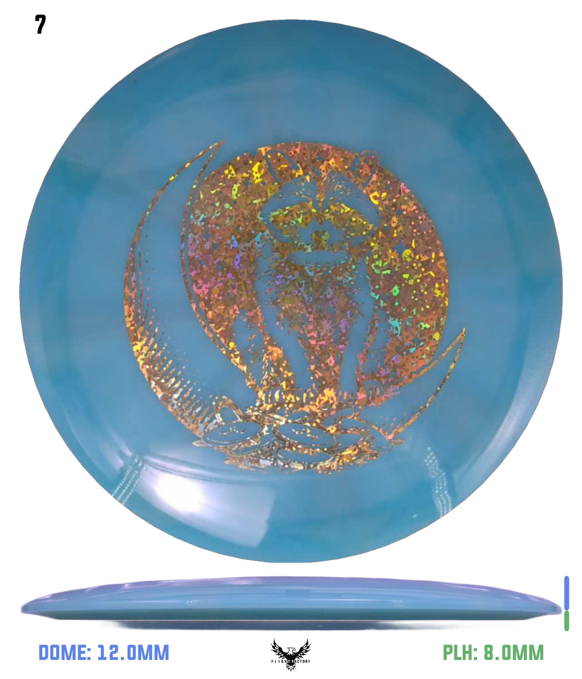Dynamic Discs Lucid Burst Moonshine Treason - Eclipse Trickster