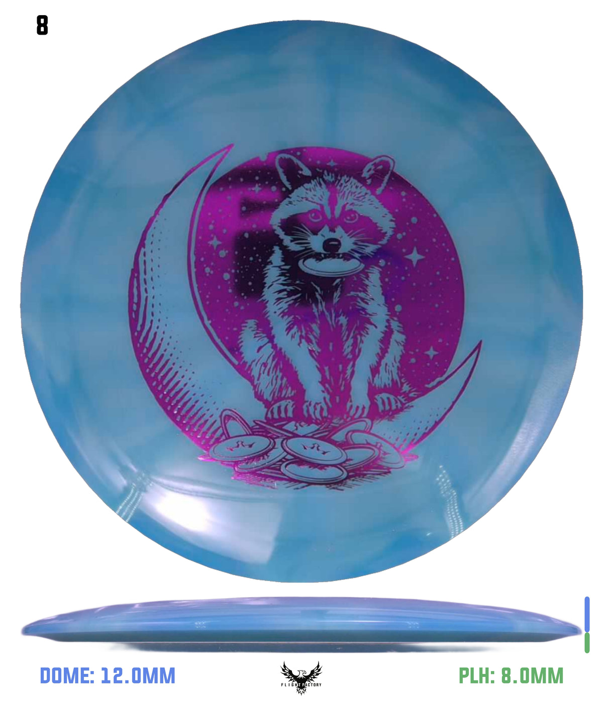Dynamic Discs Lucid Burst Moonshine Treason - Eclipse Trickster