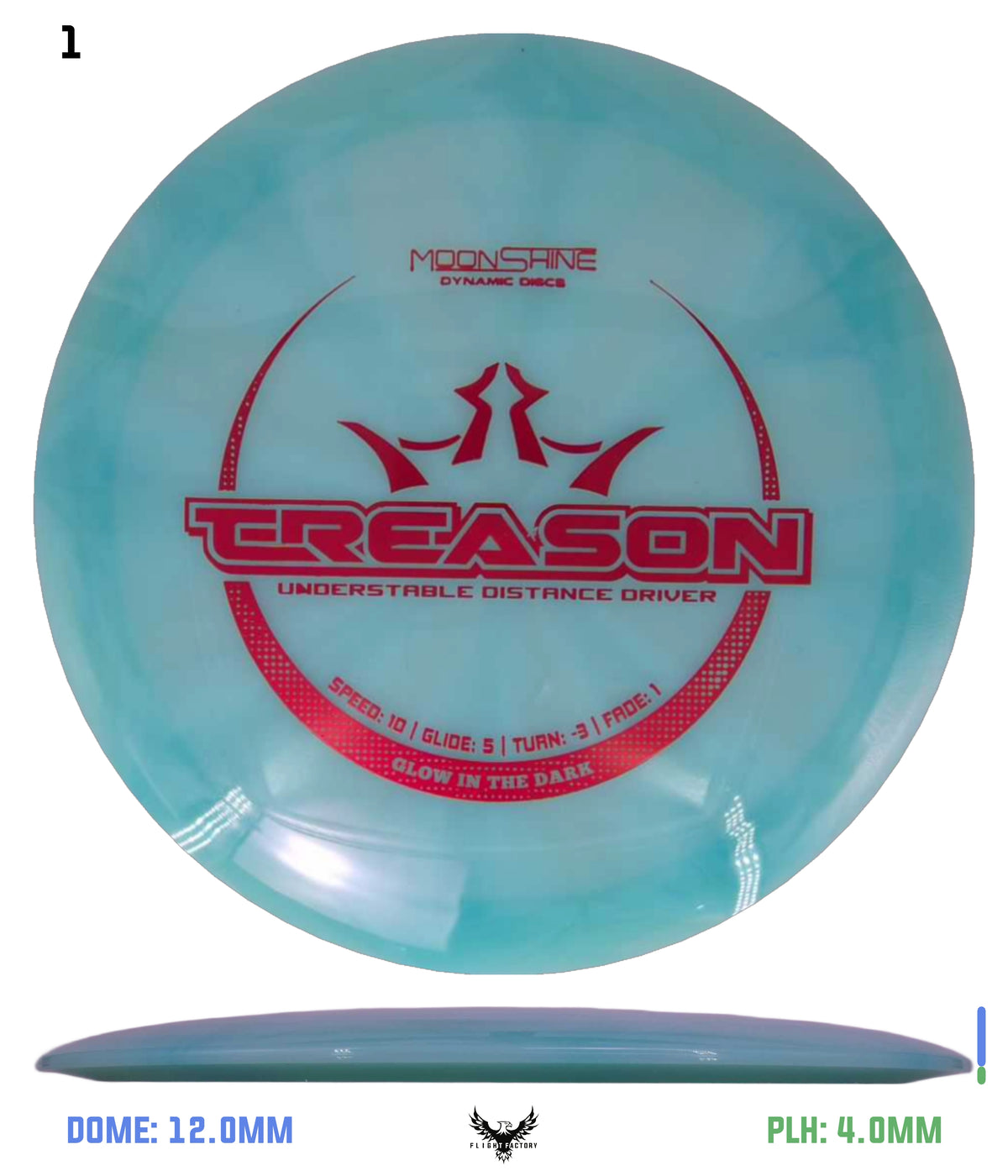 Dynamic Discs Lucid Burst Moonshine Treason
