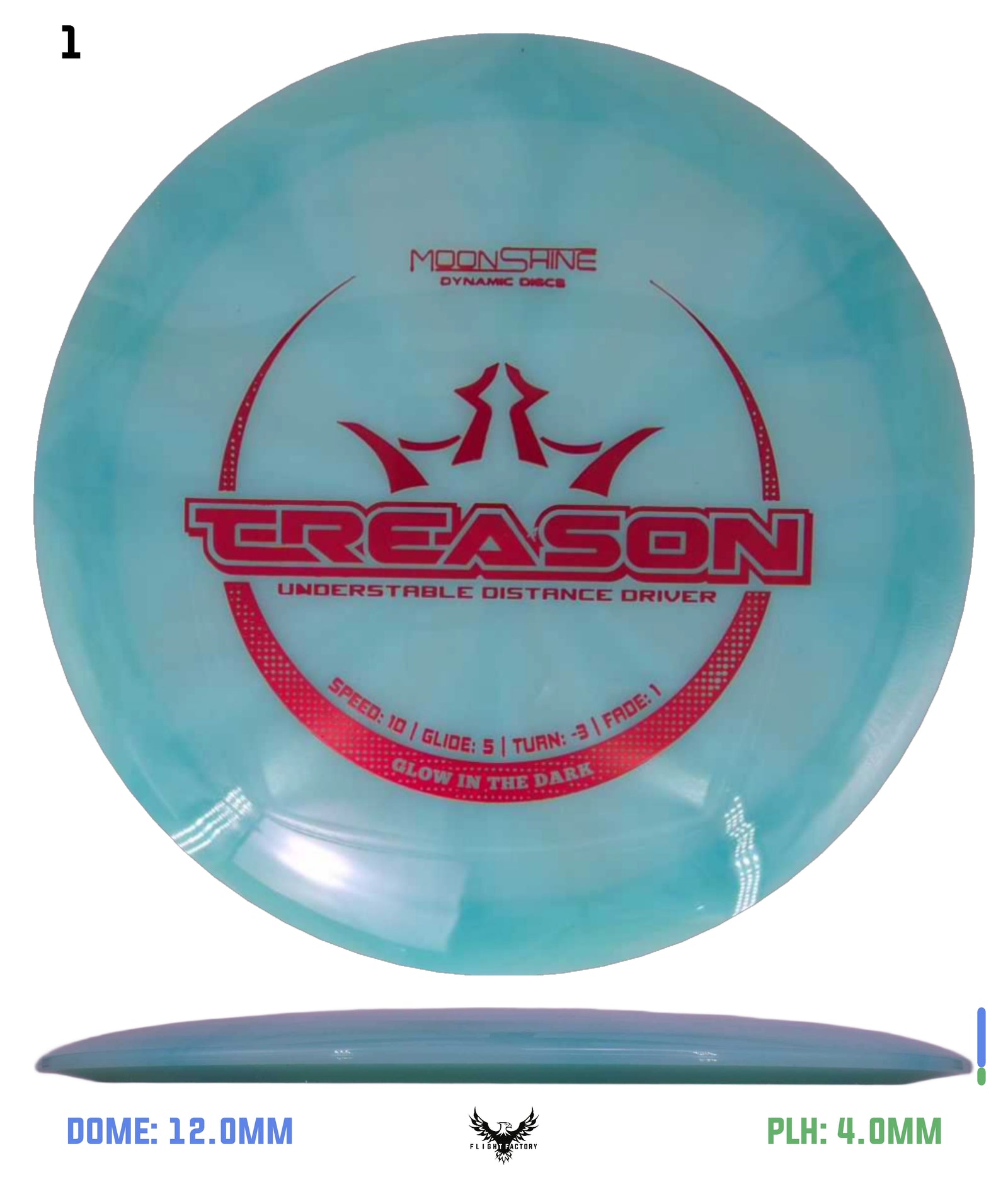 Dynamic Discs Lucid Burst Moonshine Treason