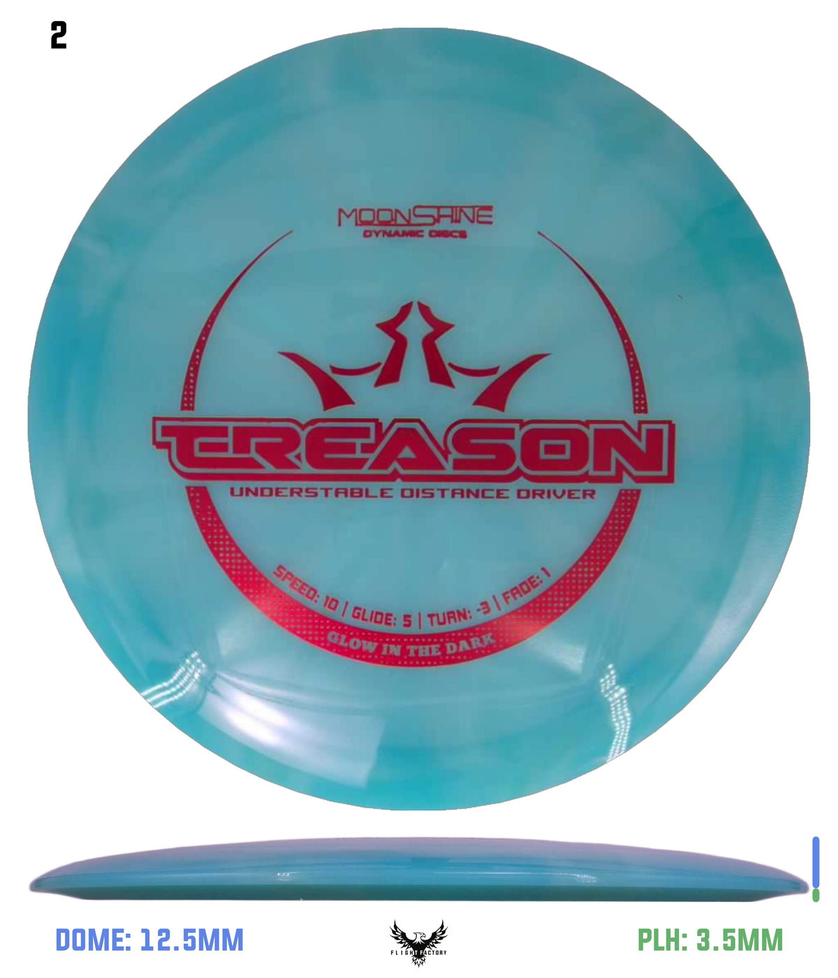 Dynamic Discs Lucid Burst Moonshine Treason