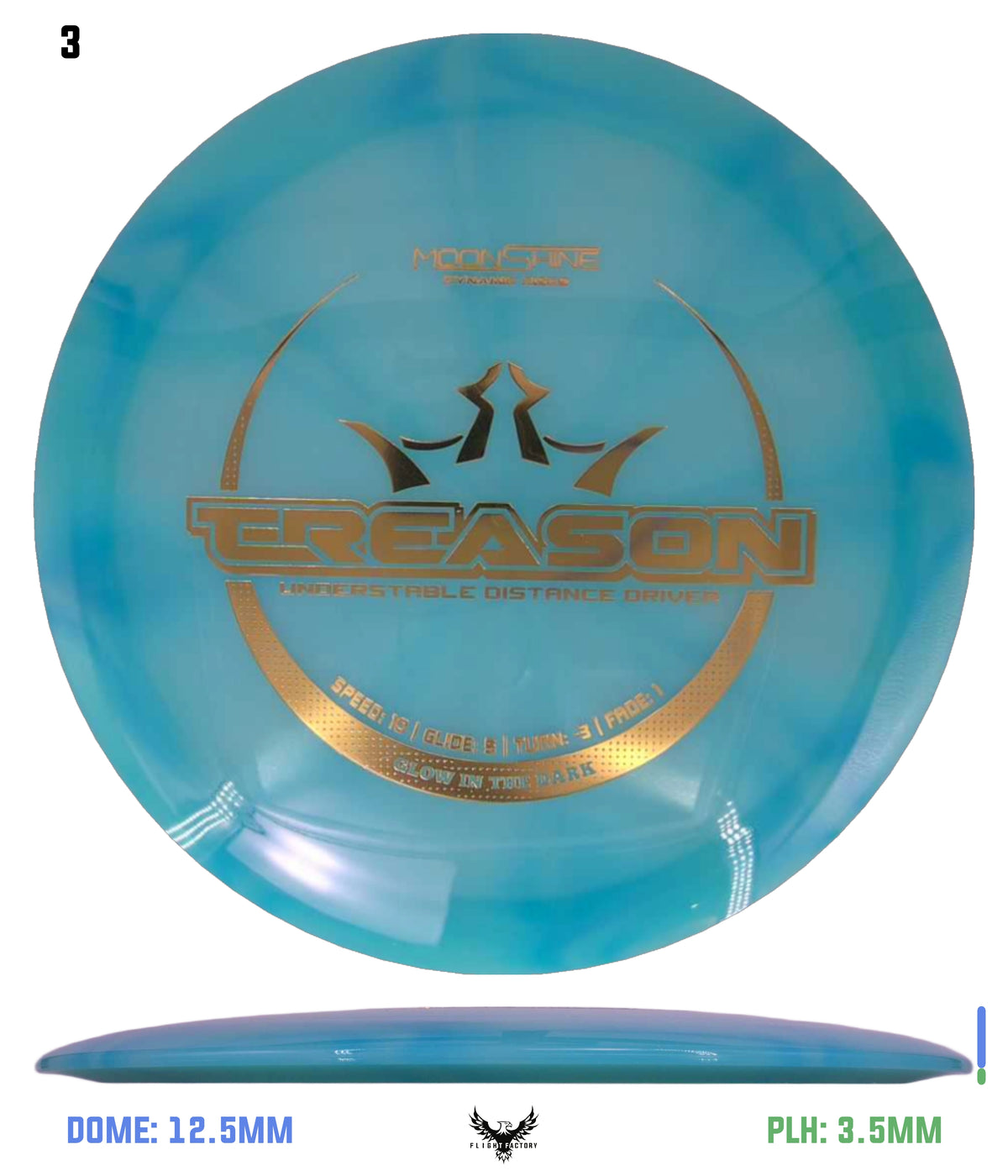 Dynamic Discs Lucid Burst Moonshine Treason