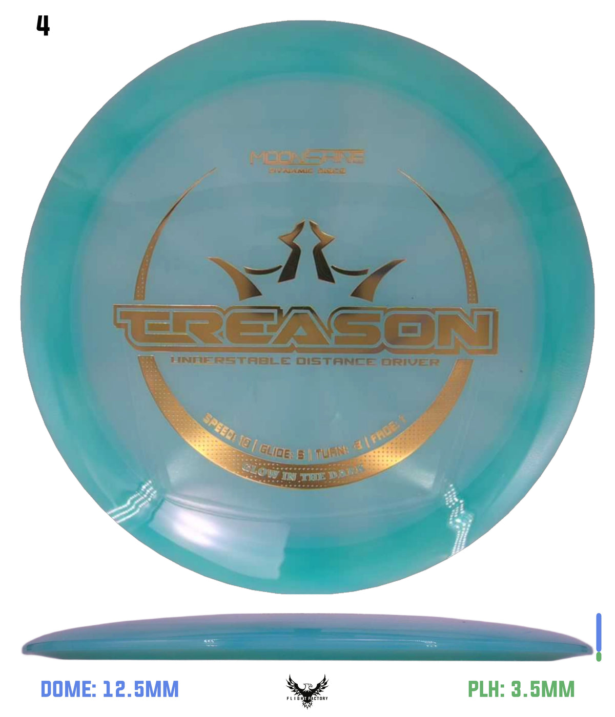 Dynamic Discs Lucid Burst Moonshine Treason
