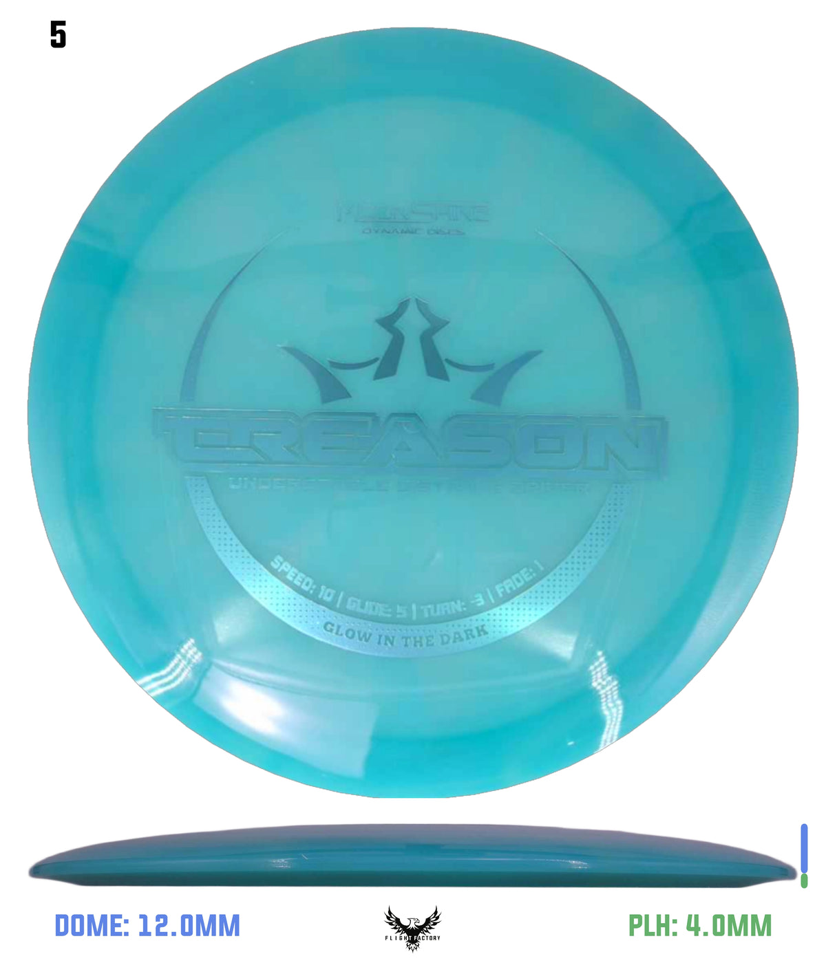 Dynamic Discs Lucid Burst Moonshine Treason