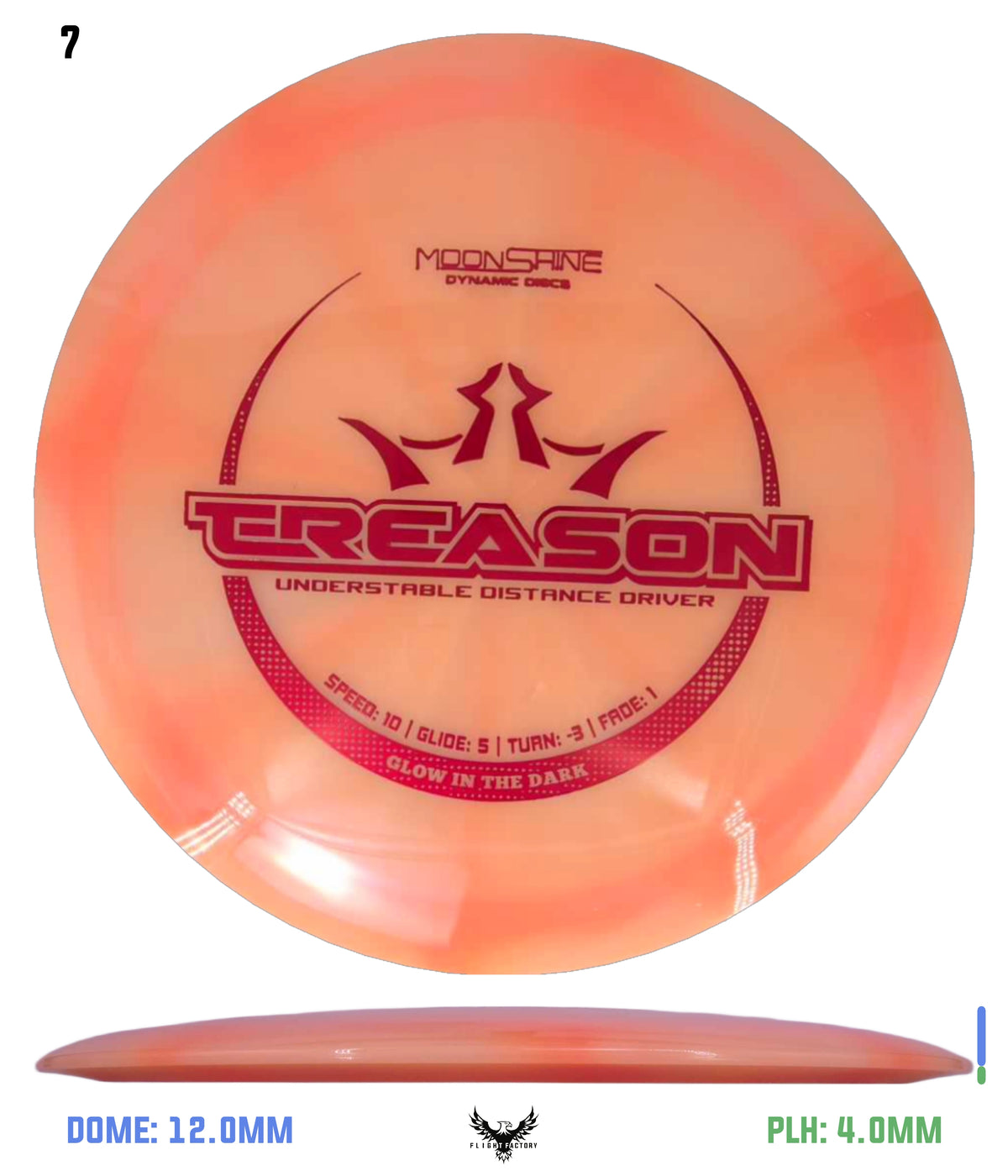Dynamic Discs Lucid Burst Moonshine Treason