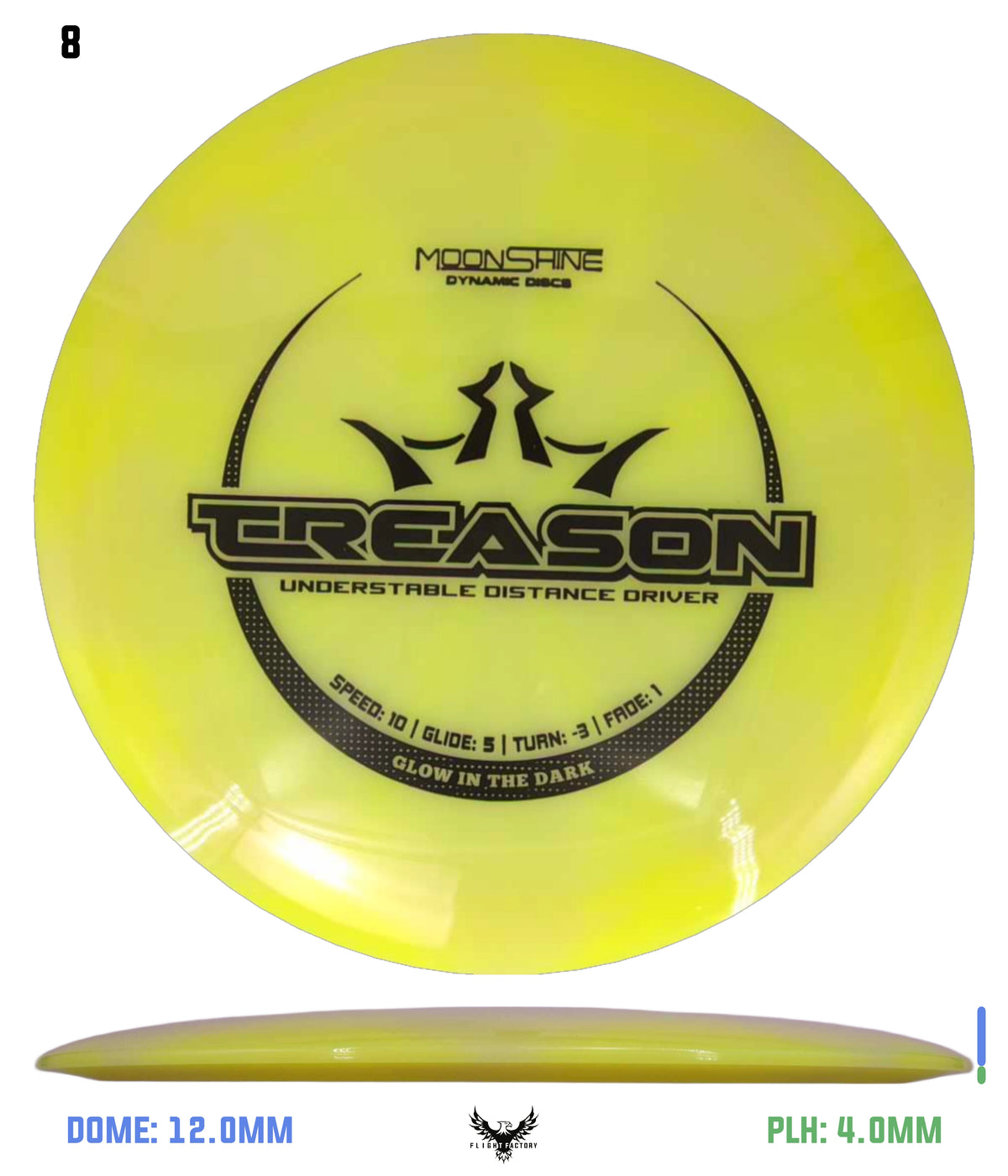 Dynamic Discs Lucid Burst Moonshine Treason