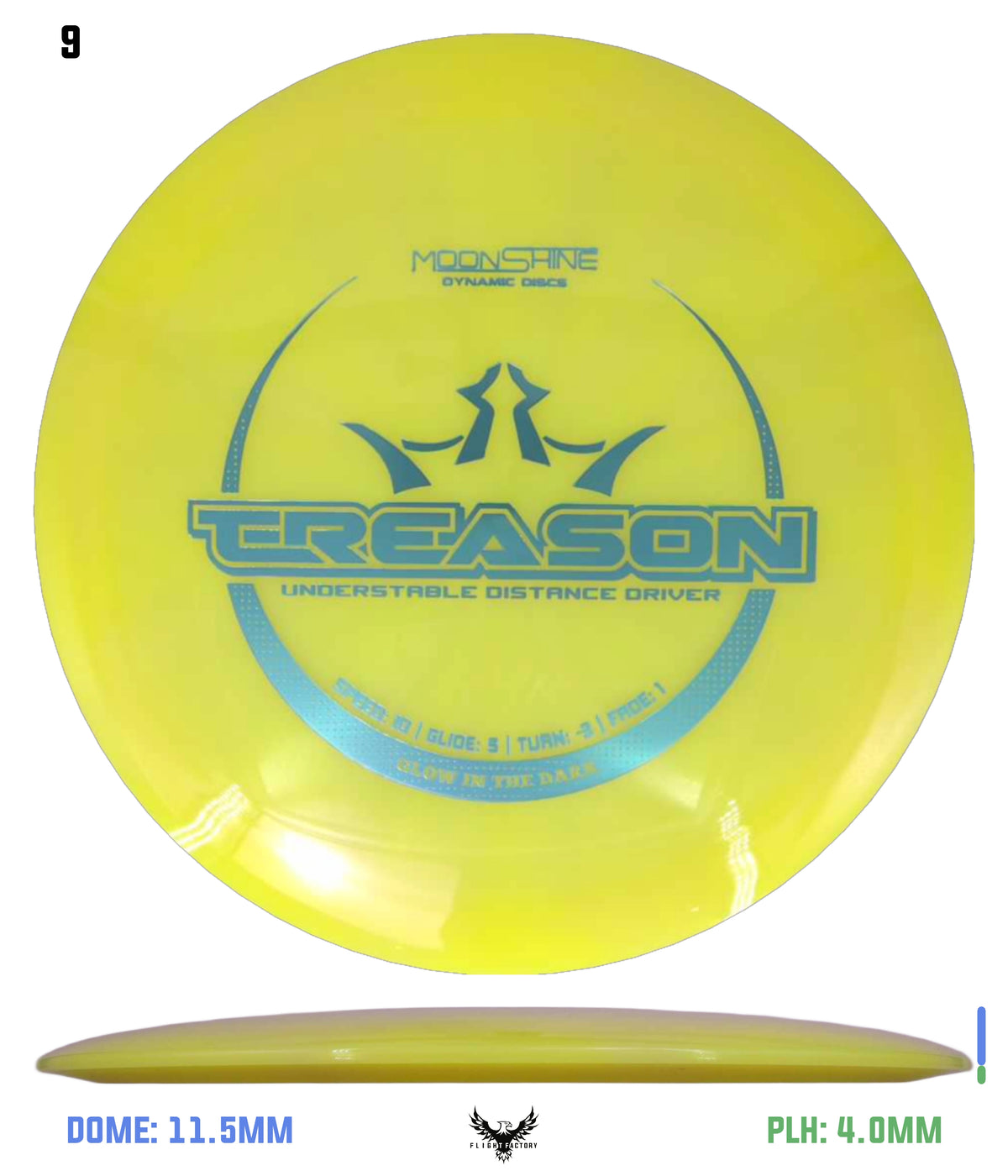 Dynamic Discs Lucid Burst Moonshine Treason