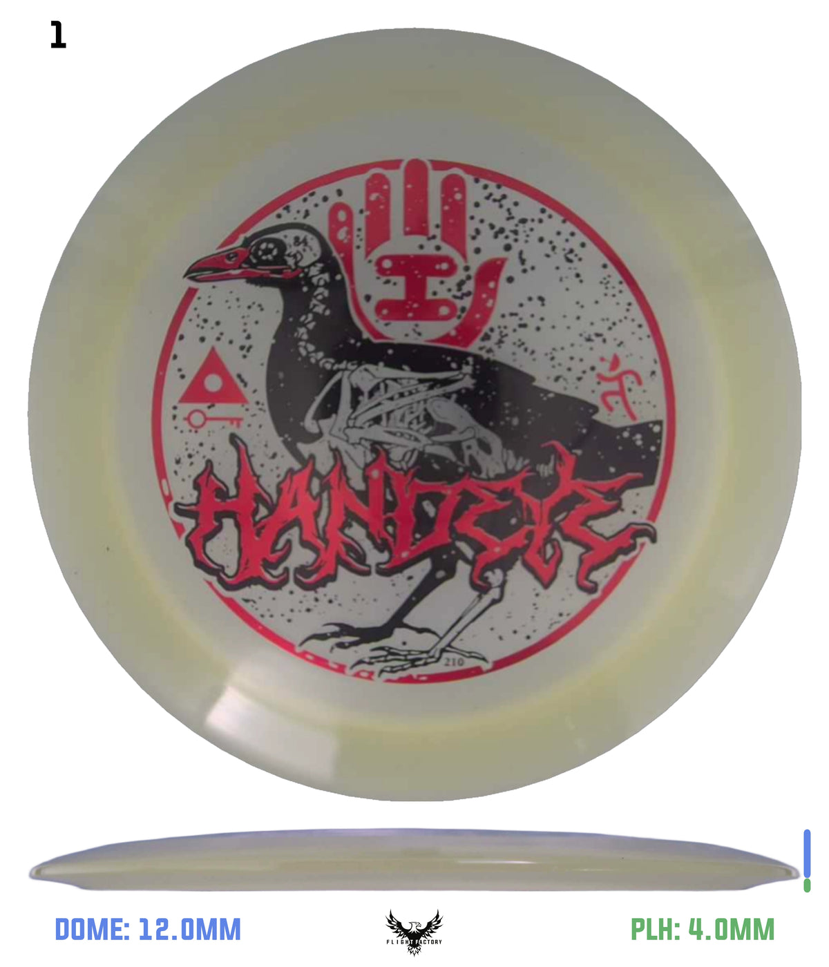 Dynamic Discs Lucid-X Moonshine Trespass - HsCO Raven