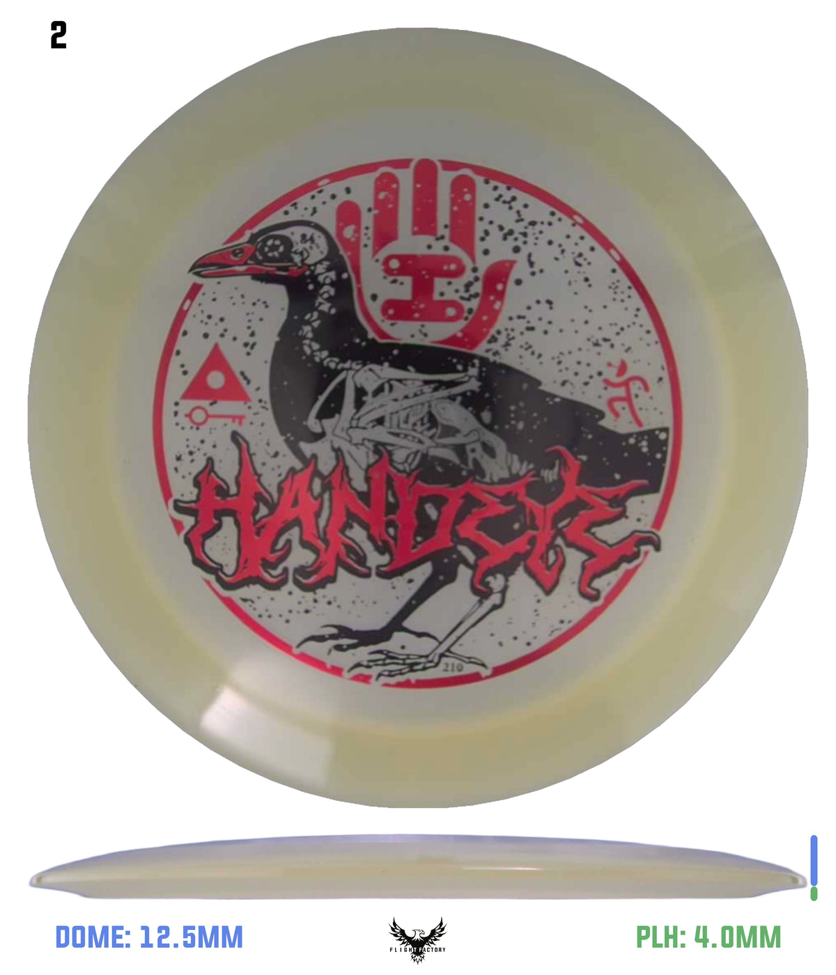 Dynamic Discs Lucid-X Moonshine Trespass - HsCO Raven