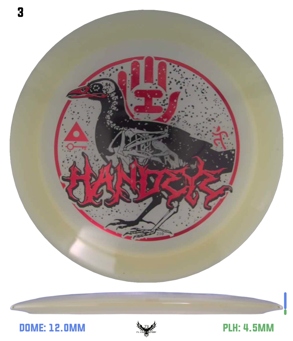 Dynamic Discs Lucid-X Moonshine Trespass - HsCO Raven
