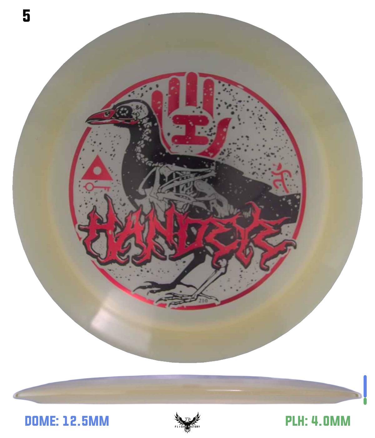 Dynamic Discs Lucid-X Moonshine Trespass - HsCO Raven