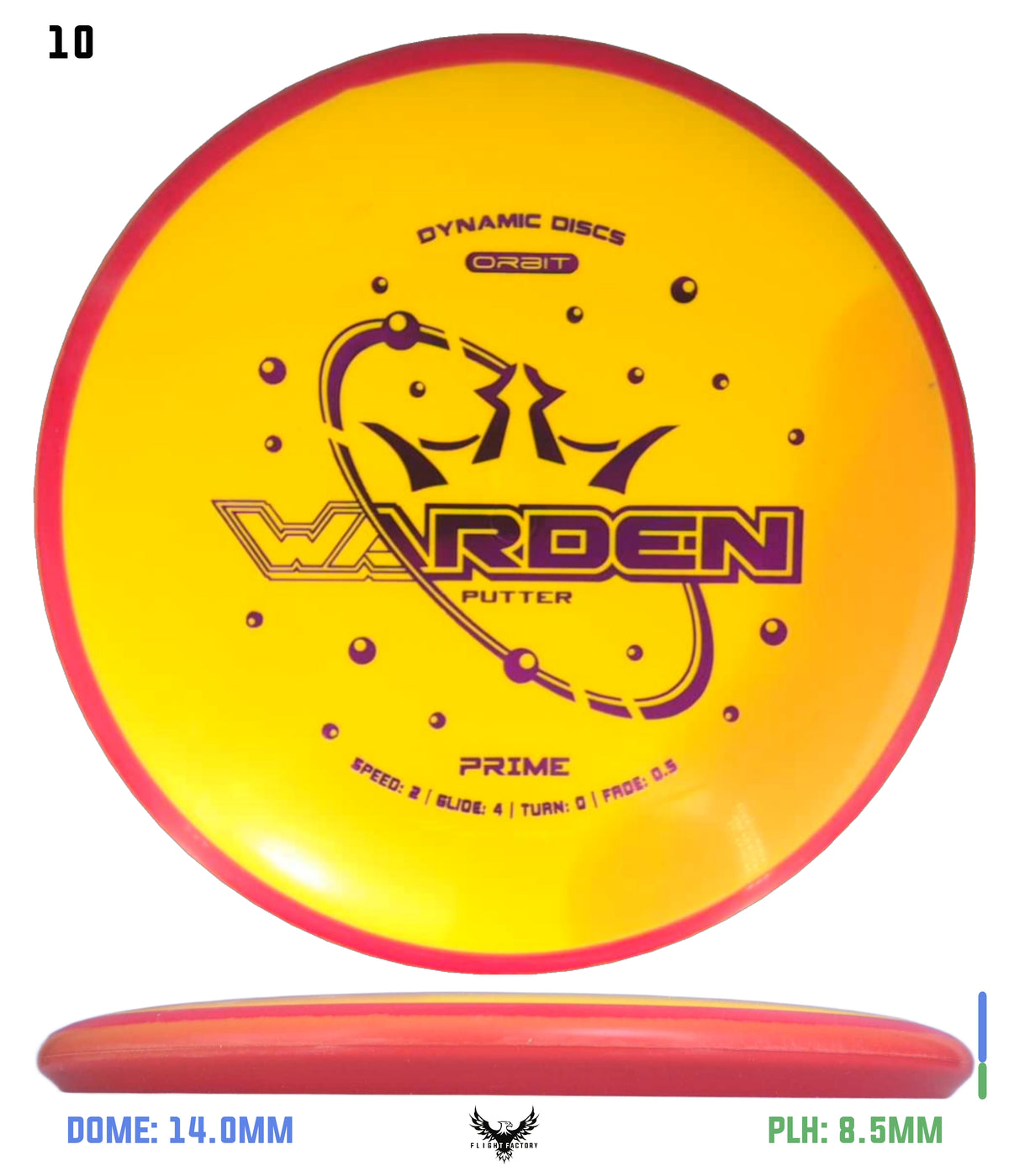Dynamic Discs Prime Orbit Warden