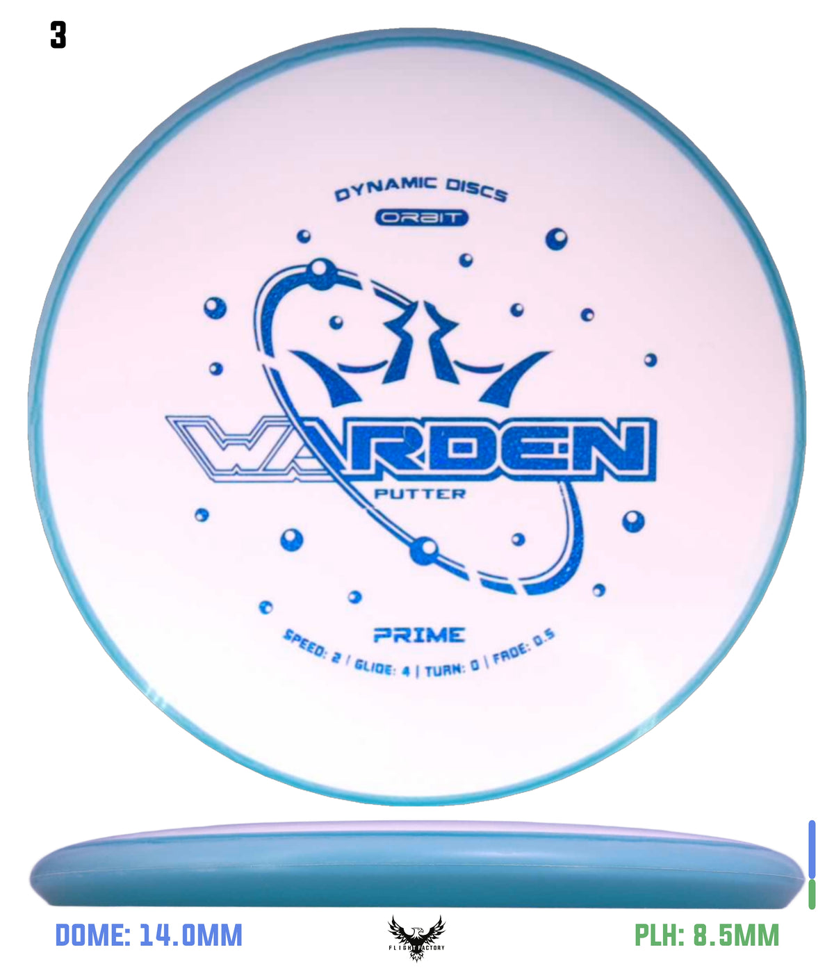 Dynamic Discs Prime Orbit Warden