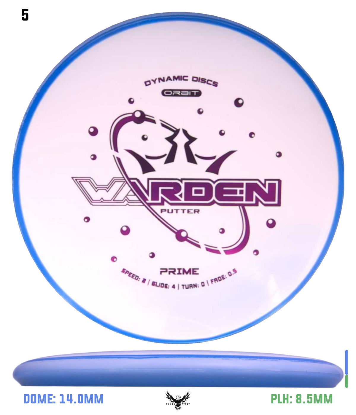Dynamic Discs Prime Orbit Warden