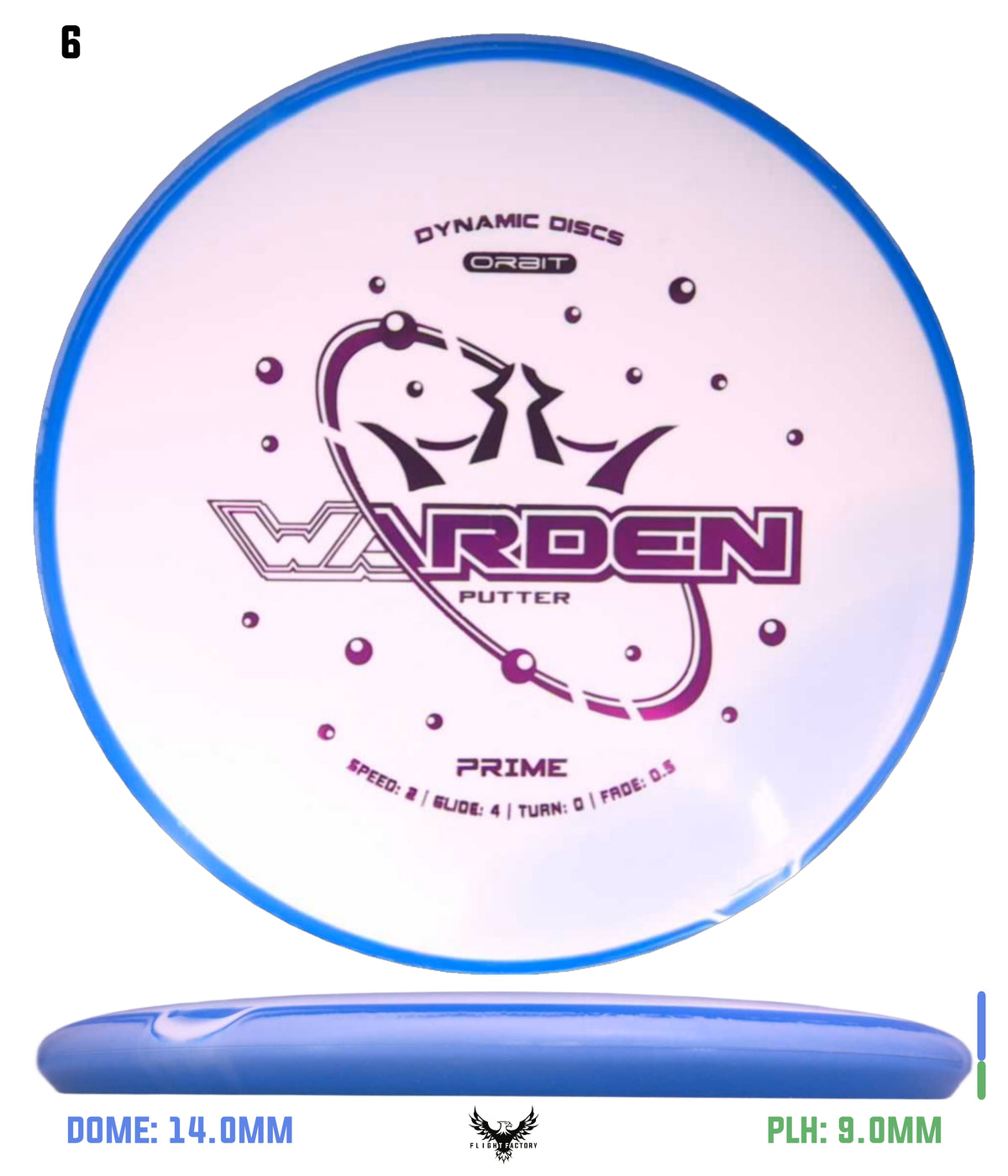 Dynamic Discs Prime Orbit Warden