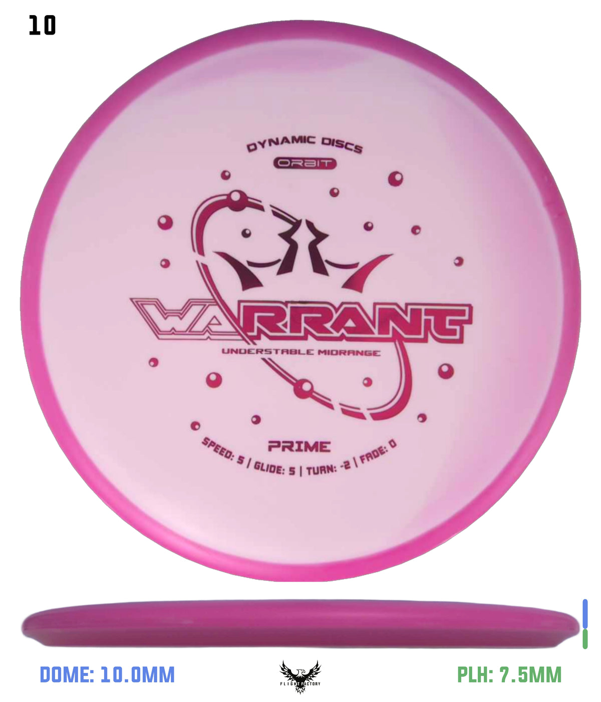 Dynamic Discs Prime Orbit Warrant