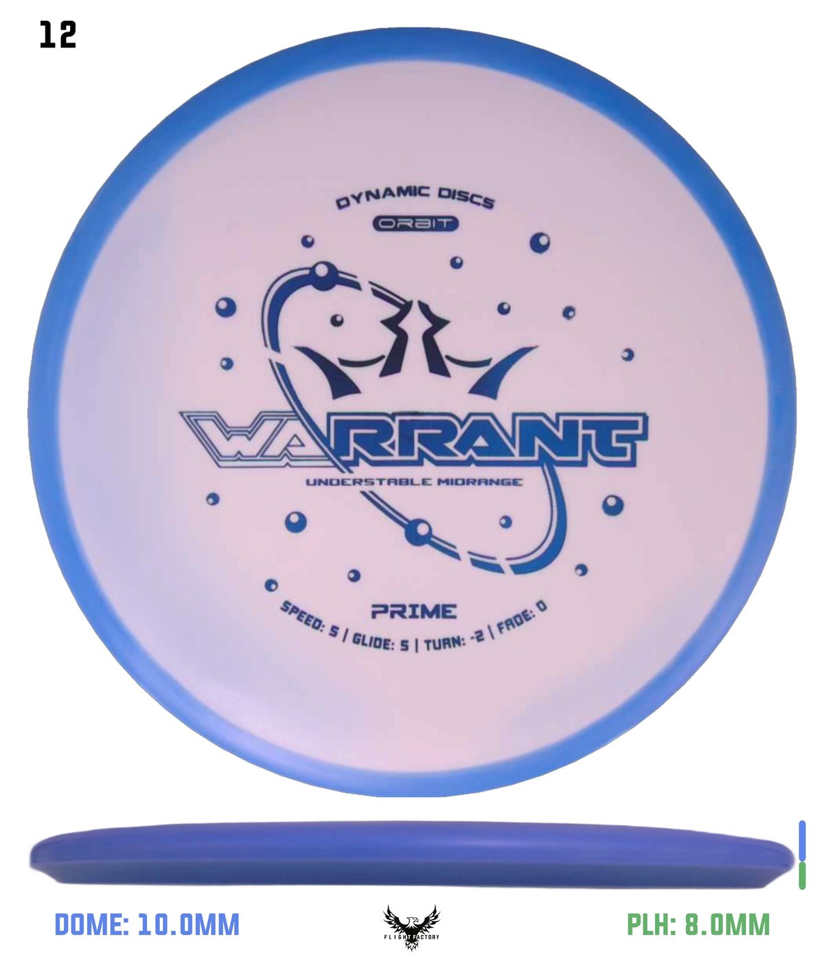 Dynamic Discs Prime Orbit Warrant