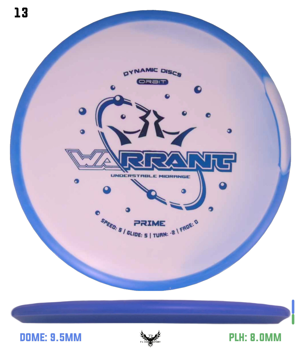 Dynamic Discs Prime Orbit Warrant