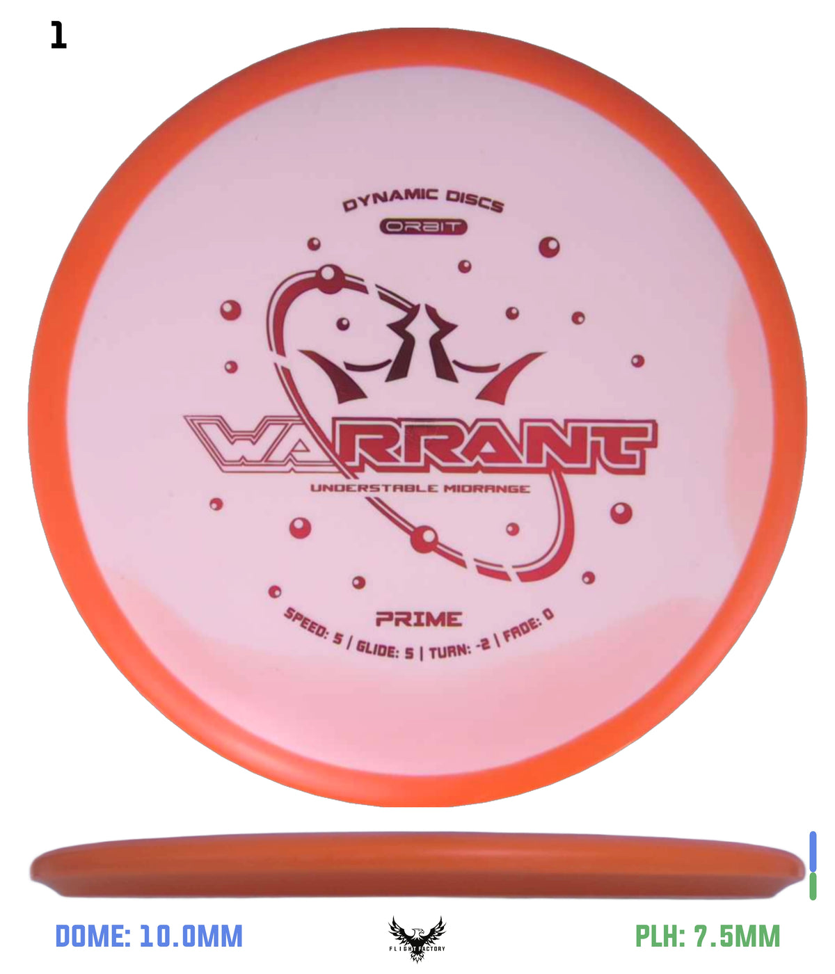 Dynamic Discs Prime Orbit Warrant