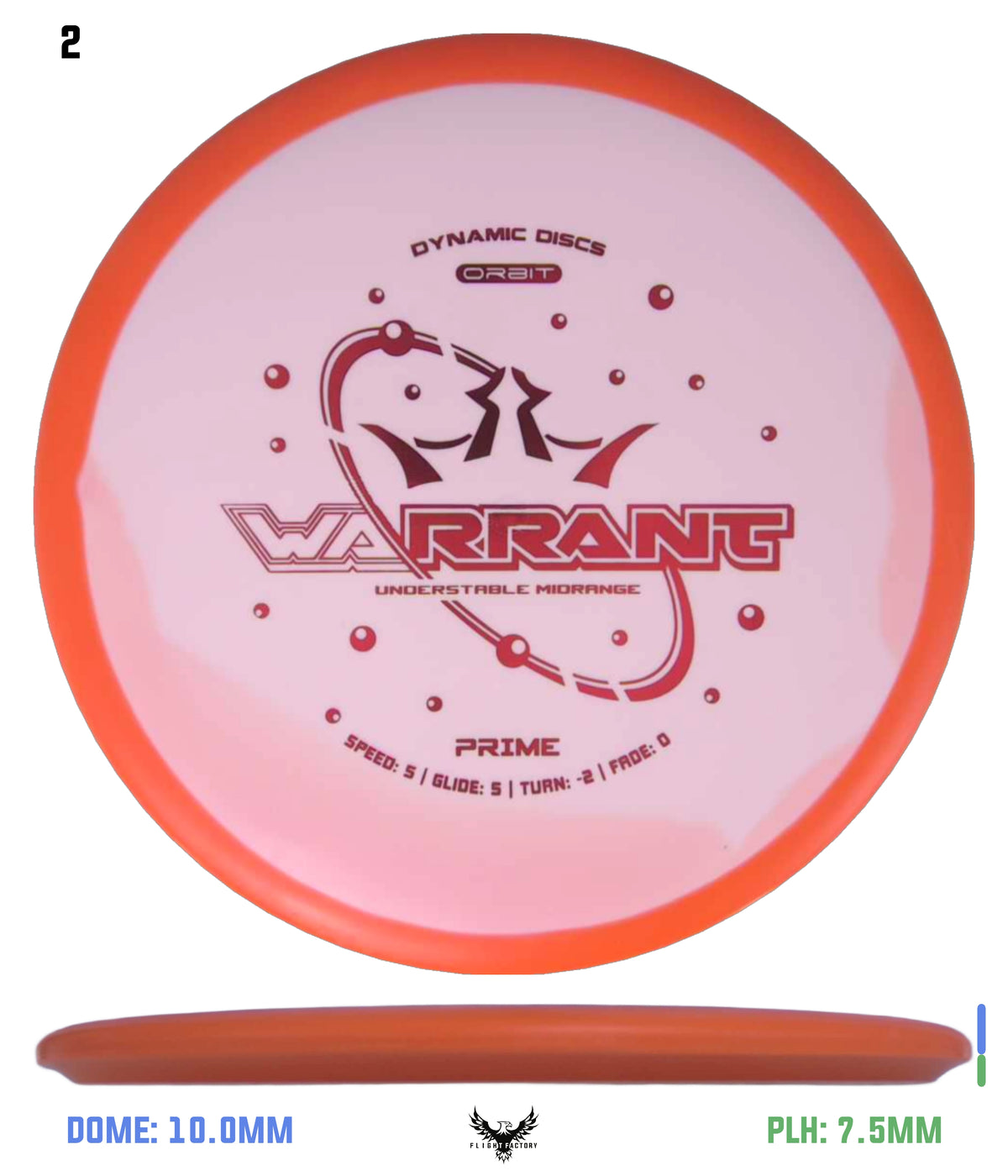 Dynamic Discs Prime Orbit Warrant