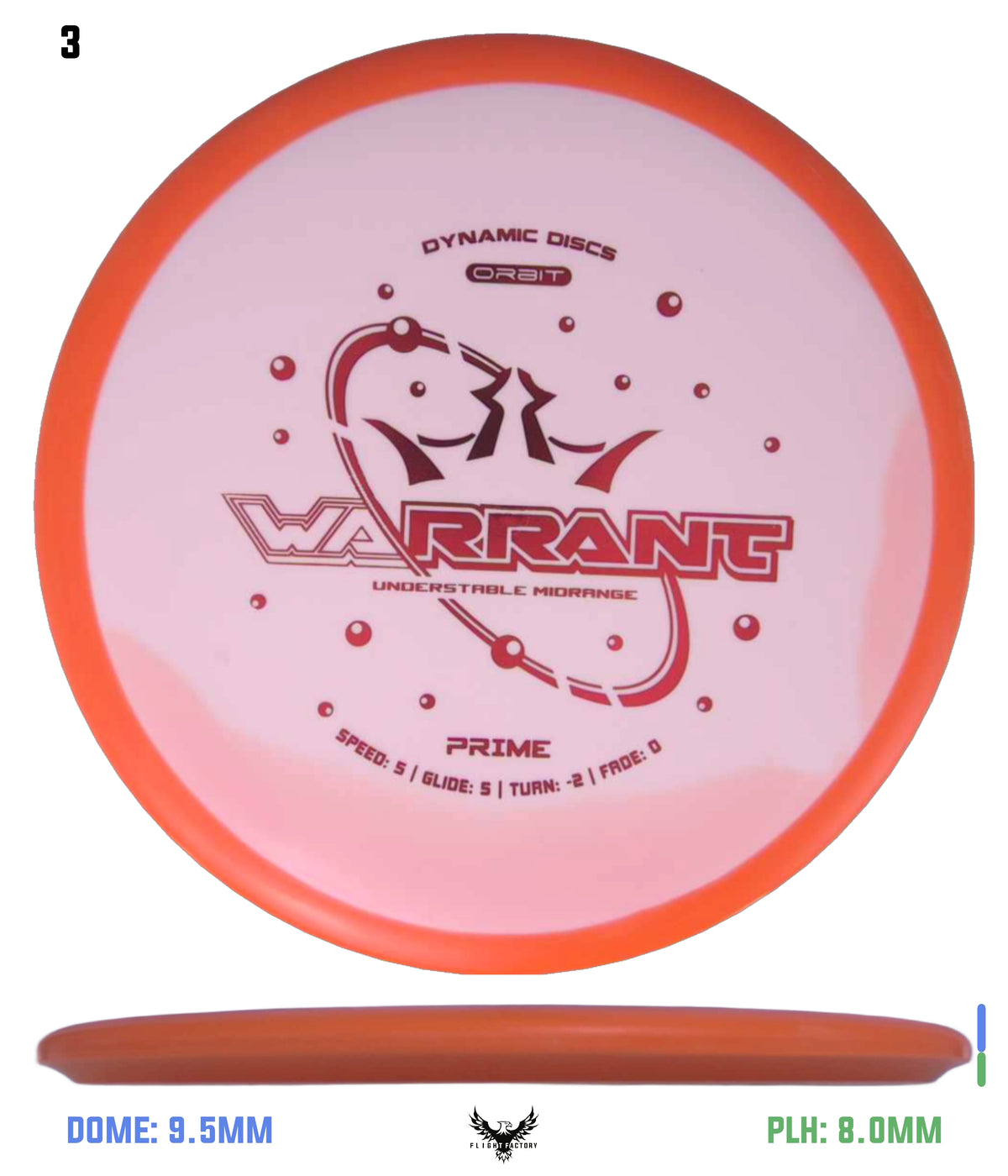 Dynamic Discs Prime Orbit Warrant