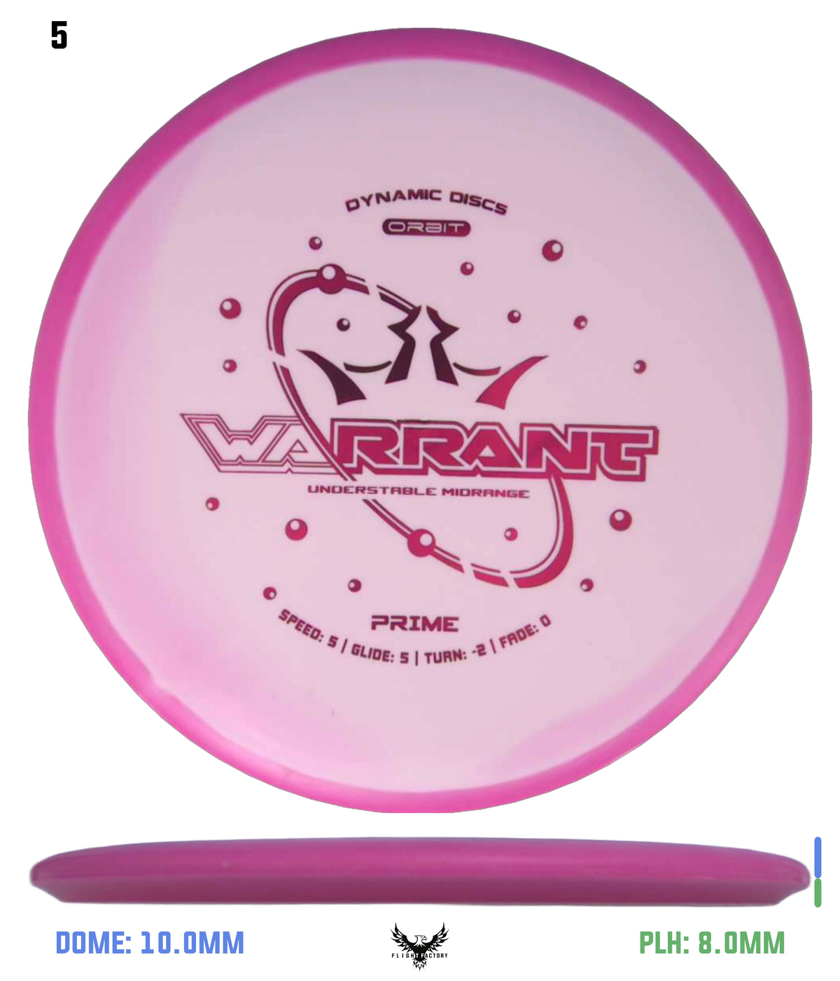 Dynamic Discs Prime Orbit Warrant