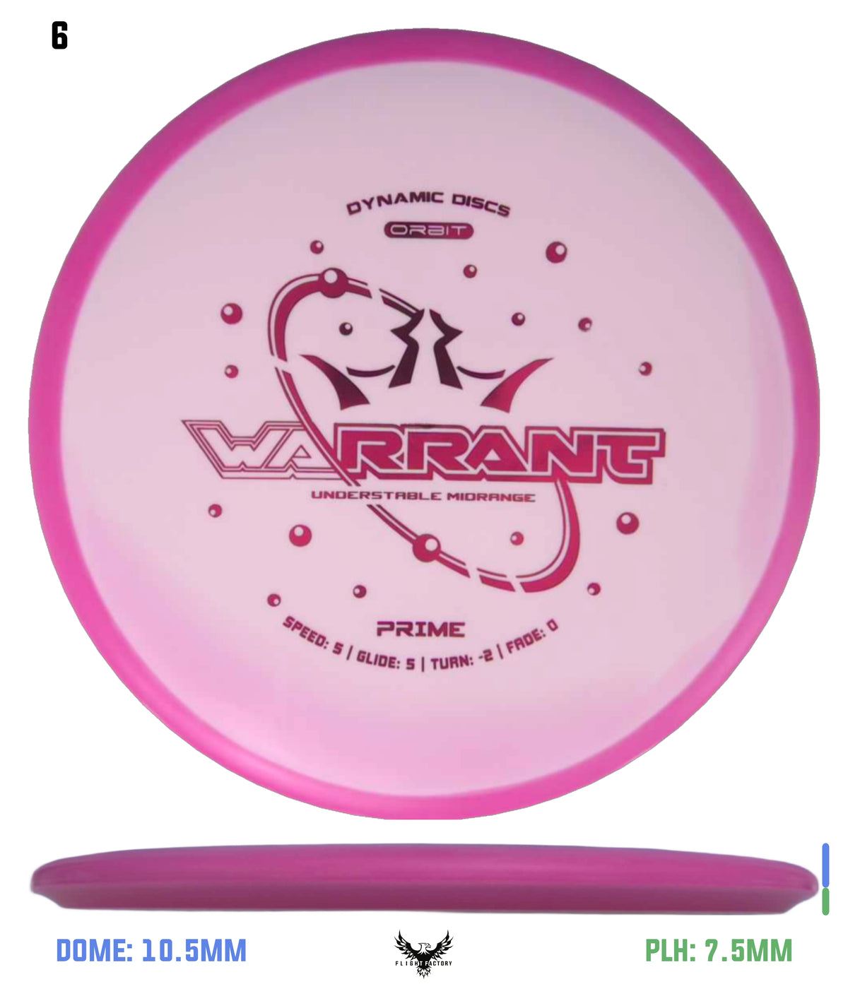 Dynamic Discs Prime Orbit Warrant