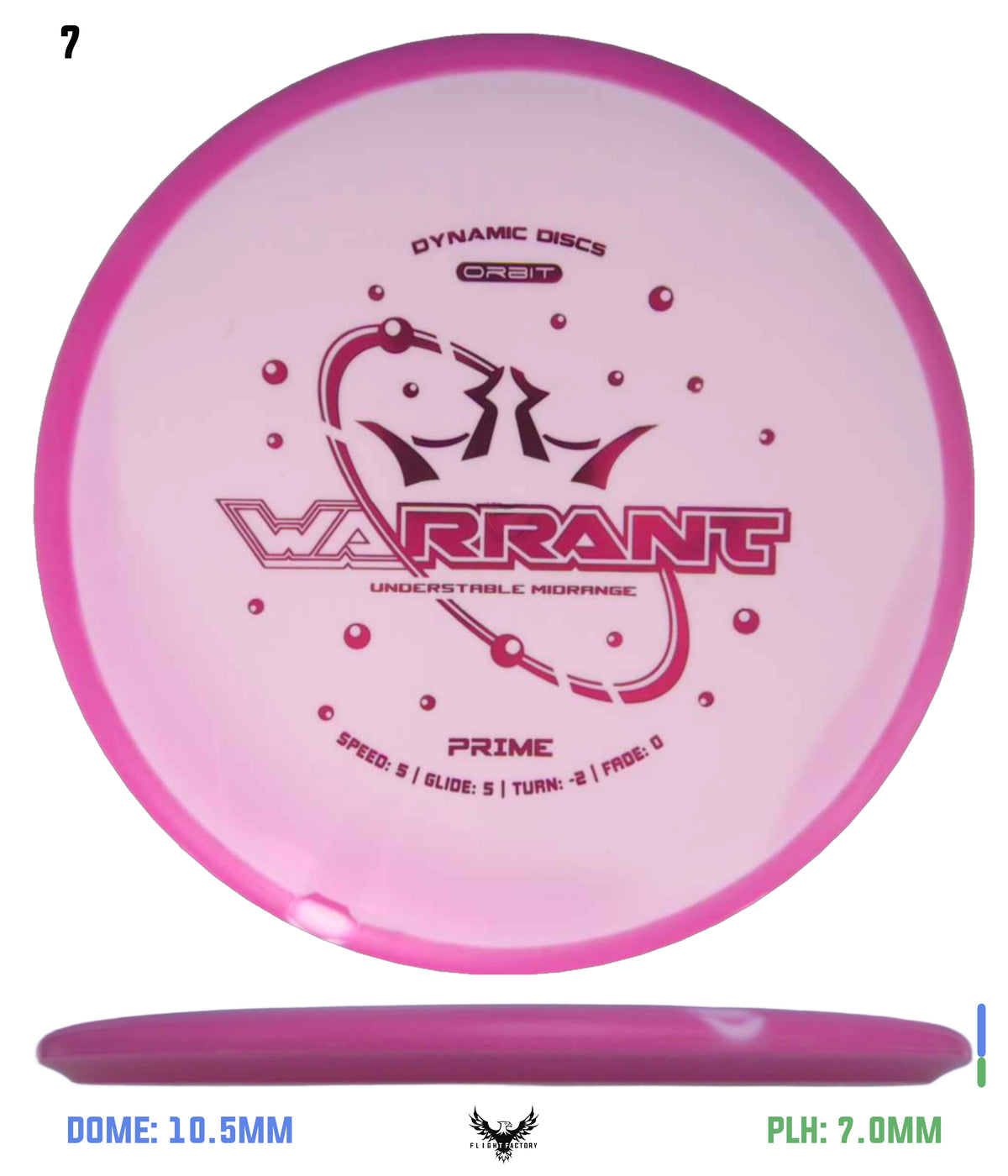 Dynamic Discs Prime Orbit Warrant