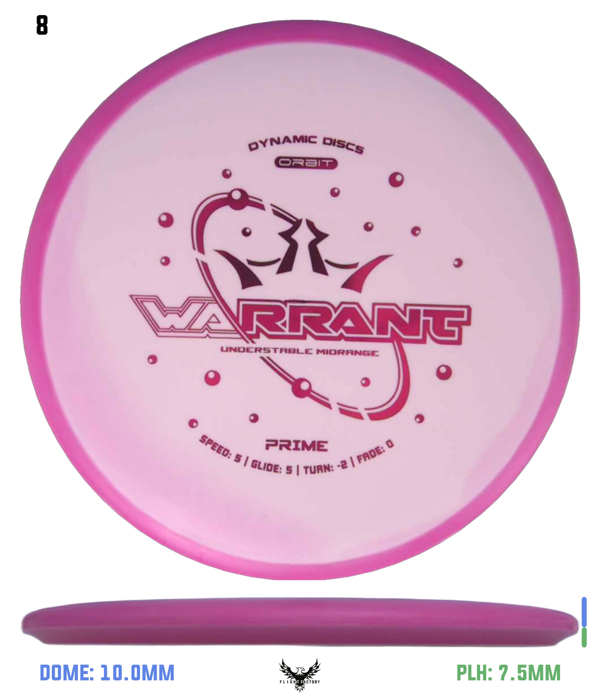Dynamic Discs Prime Orbit Warrant