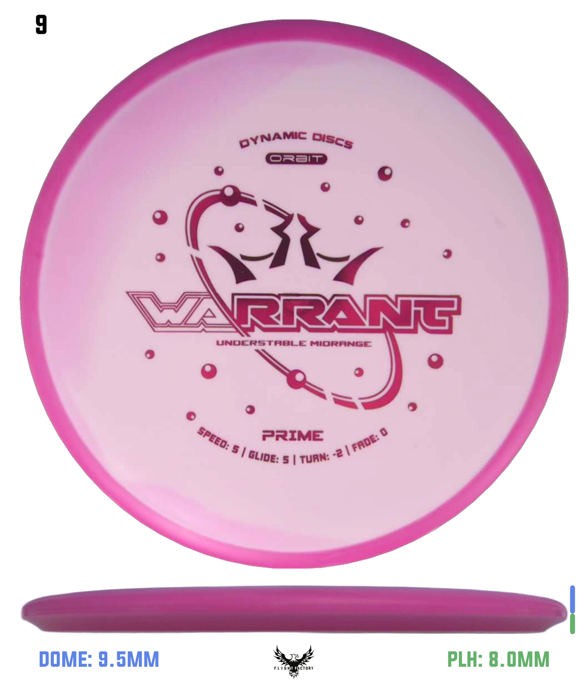 Dynamic Discs Prime Orbit Warrant