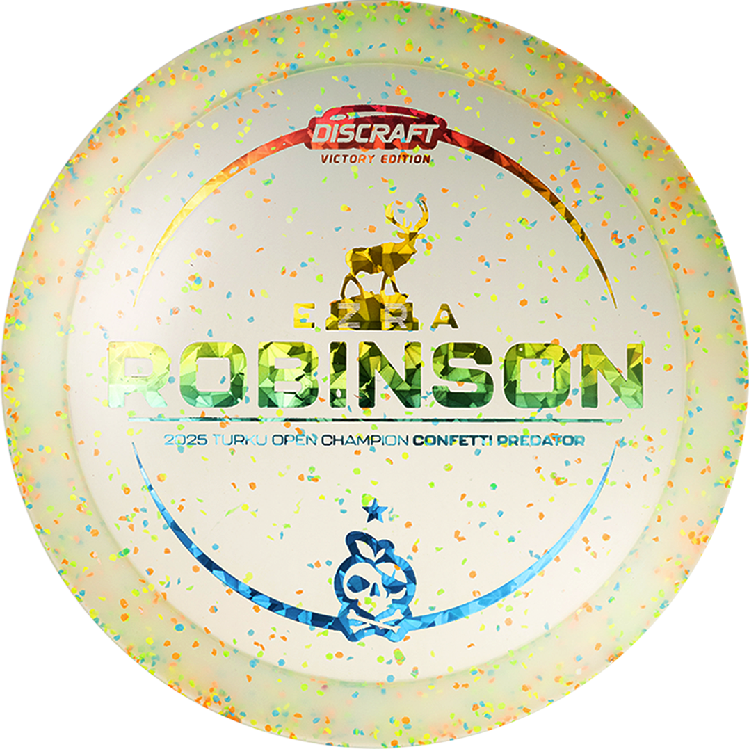 Discraft Ezra Robinson Turku Open Champion Z Confetti Predator (PRE-ORDER)