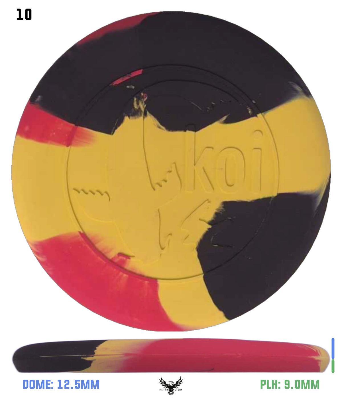 Elevation Throwable Mini EcoFlex Koi - Magma