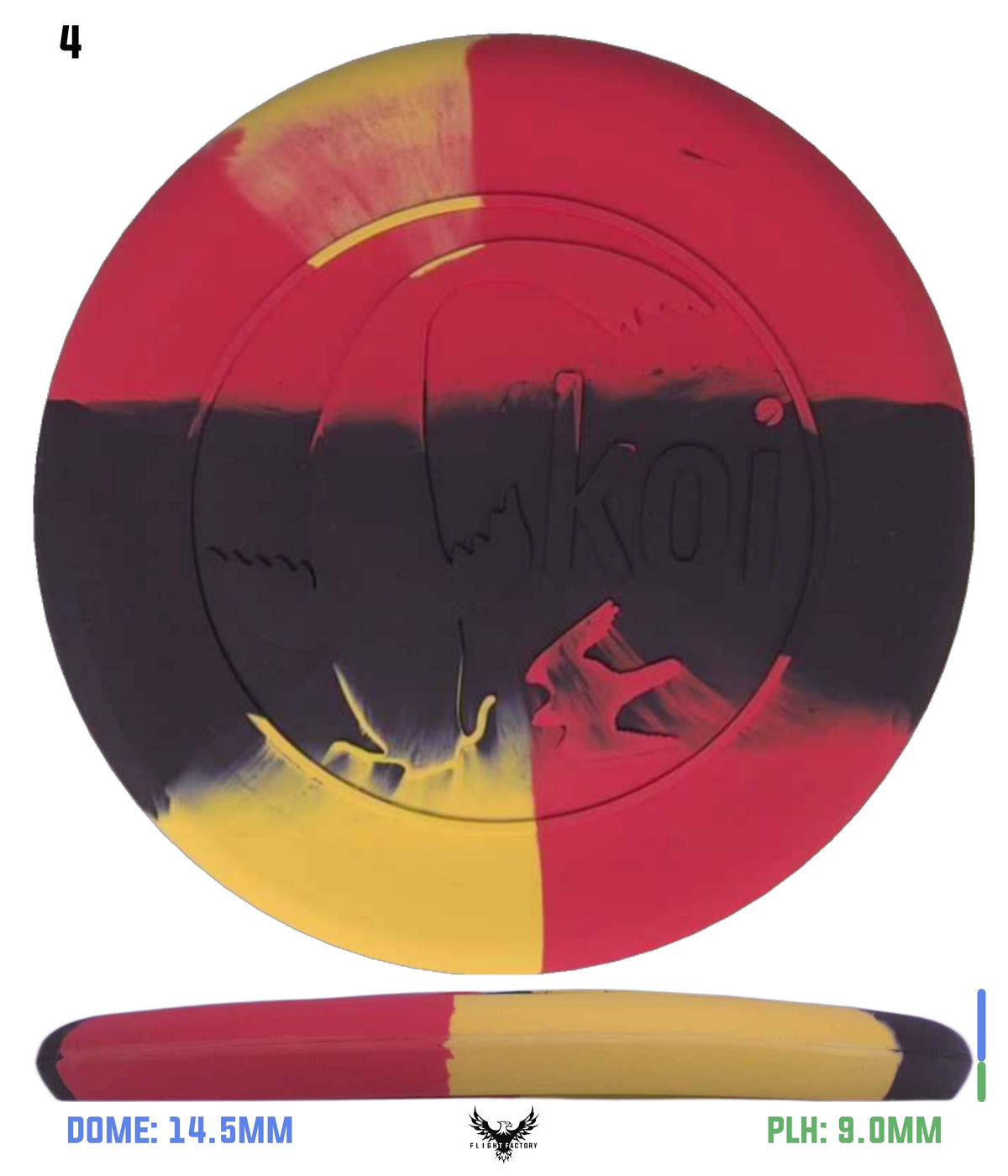 Elevation Throwable Mini EcoFlex Koi - Magma