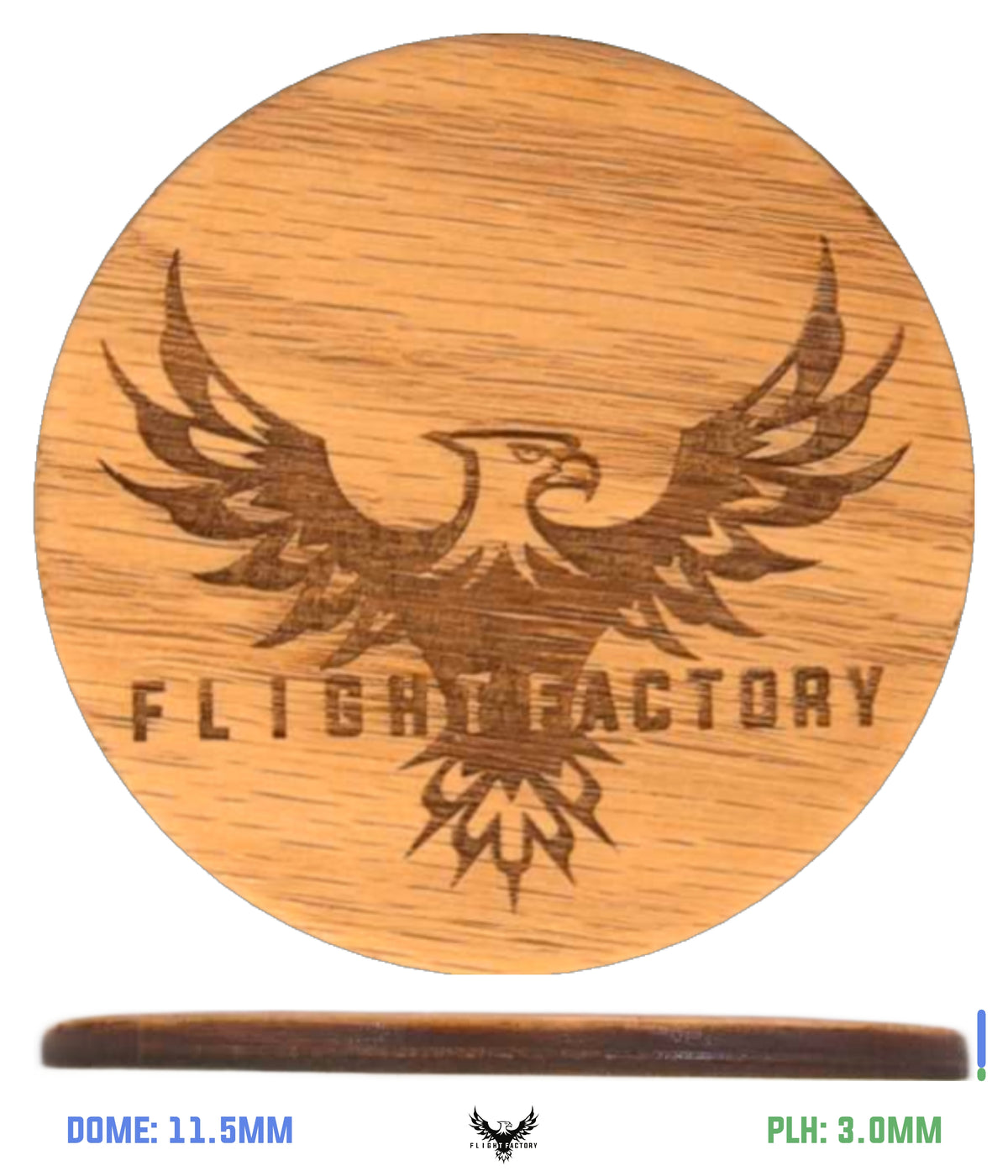 Flight Factory Custom Wooden Holyn Handley Mini