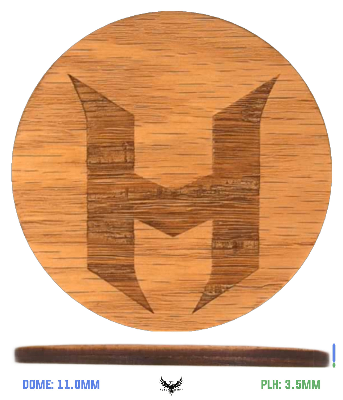 Flight Factory Custom Wooden Holyn Handley Mini