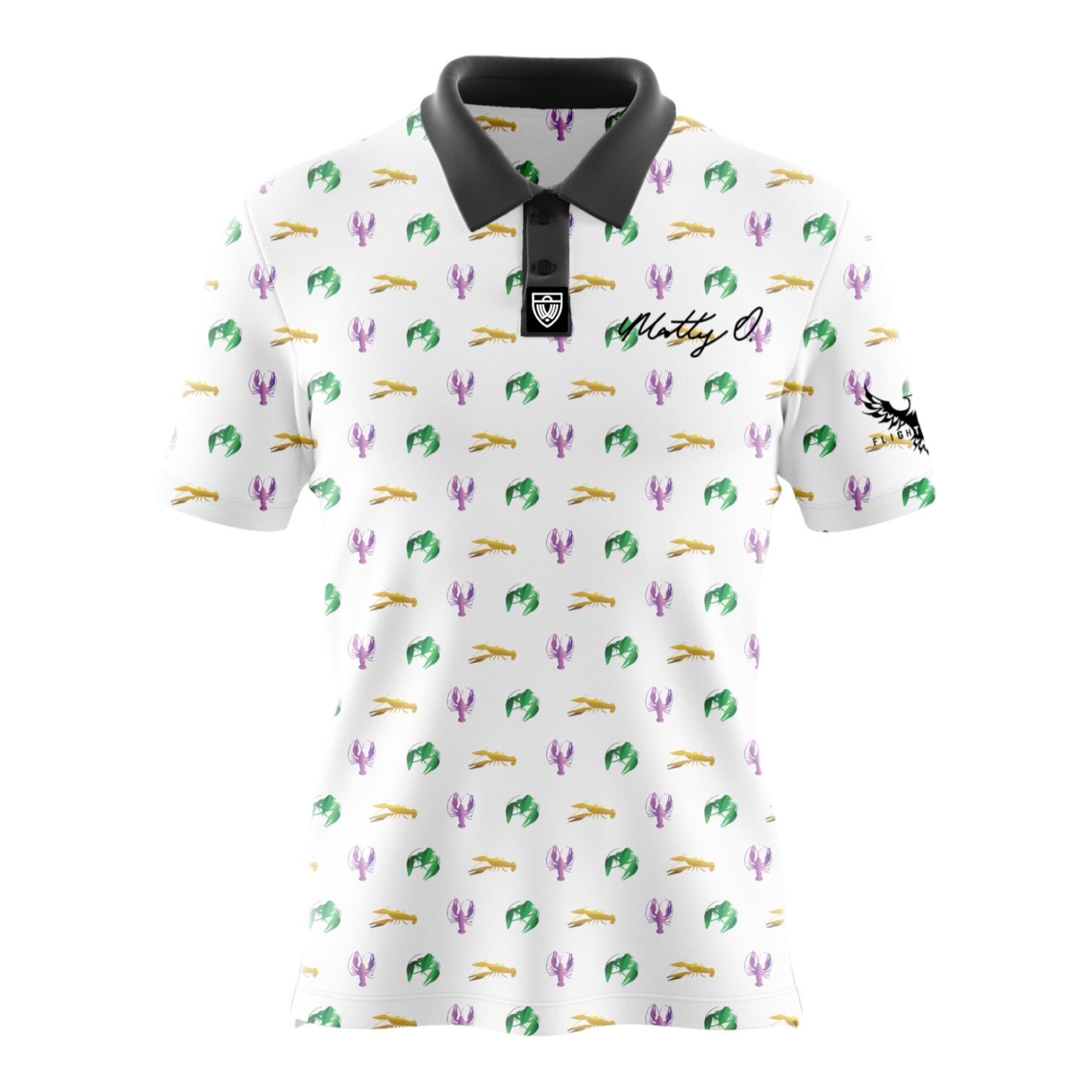 crazy golf gear Matt Orum Signature Polo