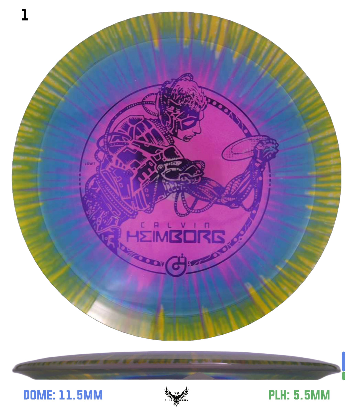 Innova I-Dye Champion Eagle - Calvin HeimBORG 2.0