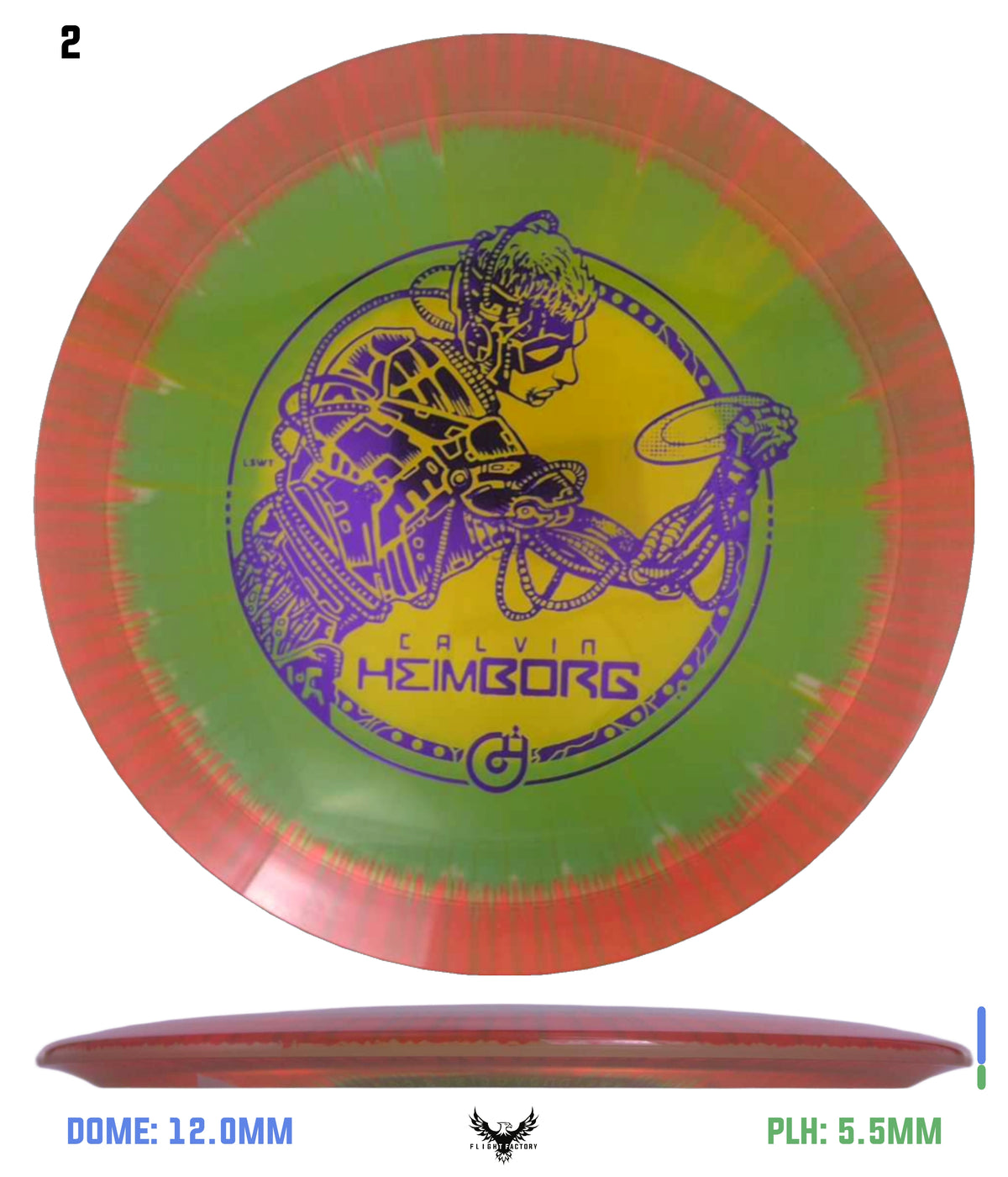 Innova I-Dye Champion Eagle - Calvin HeimBORG 2.0