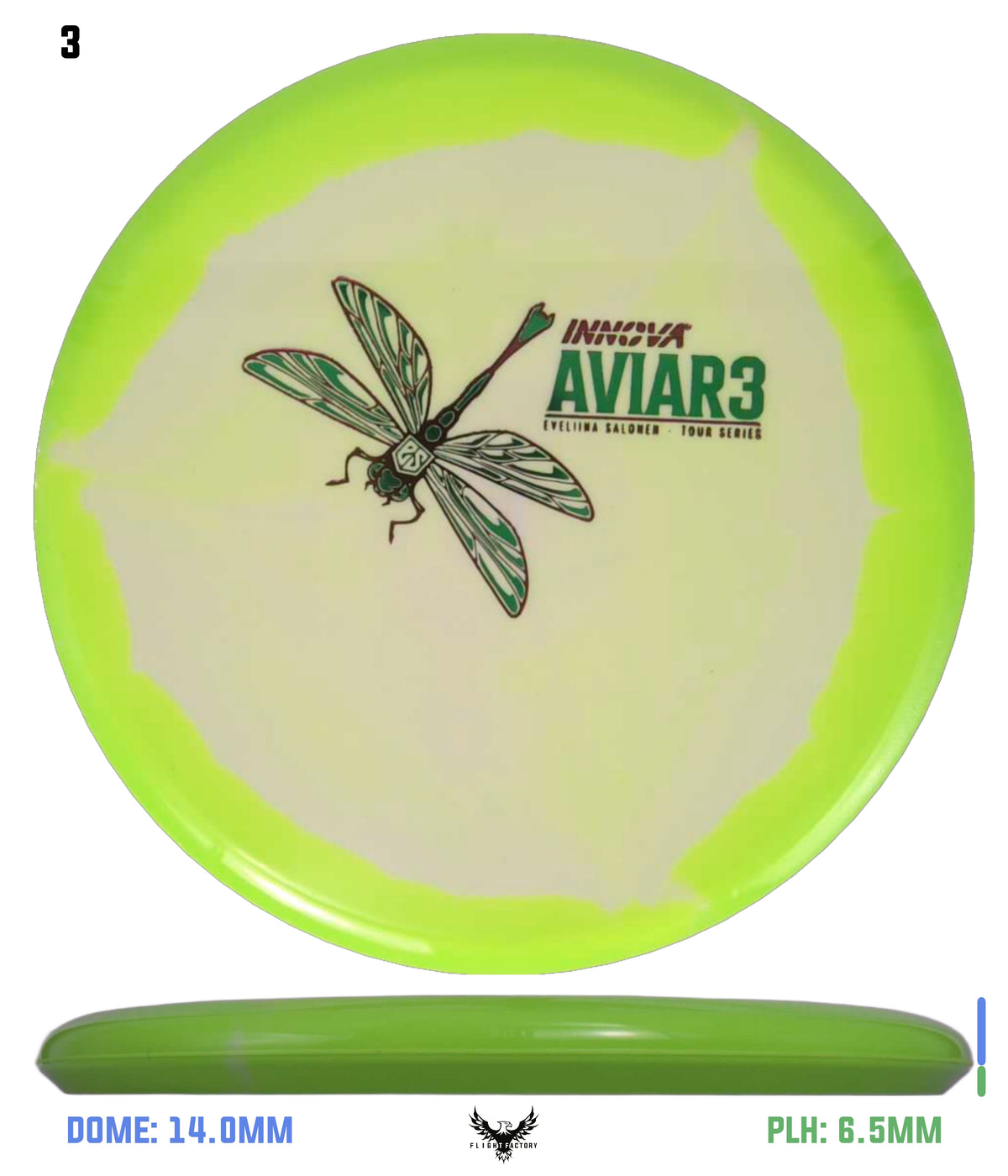 Innova Classic Glow Halo Star Aviar3 - Eveliina 2026 Salonen Tour Series