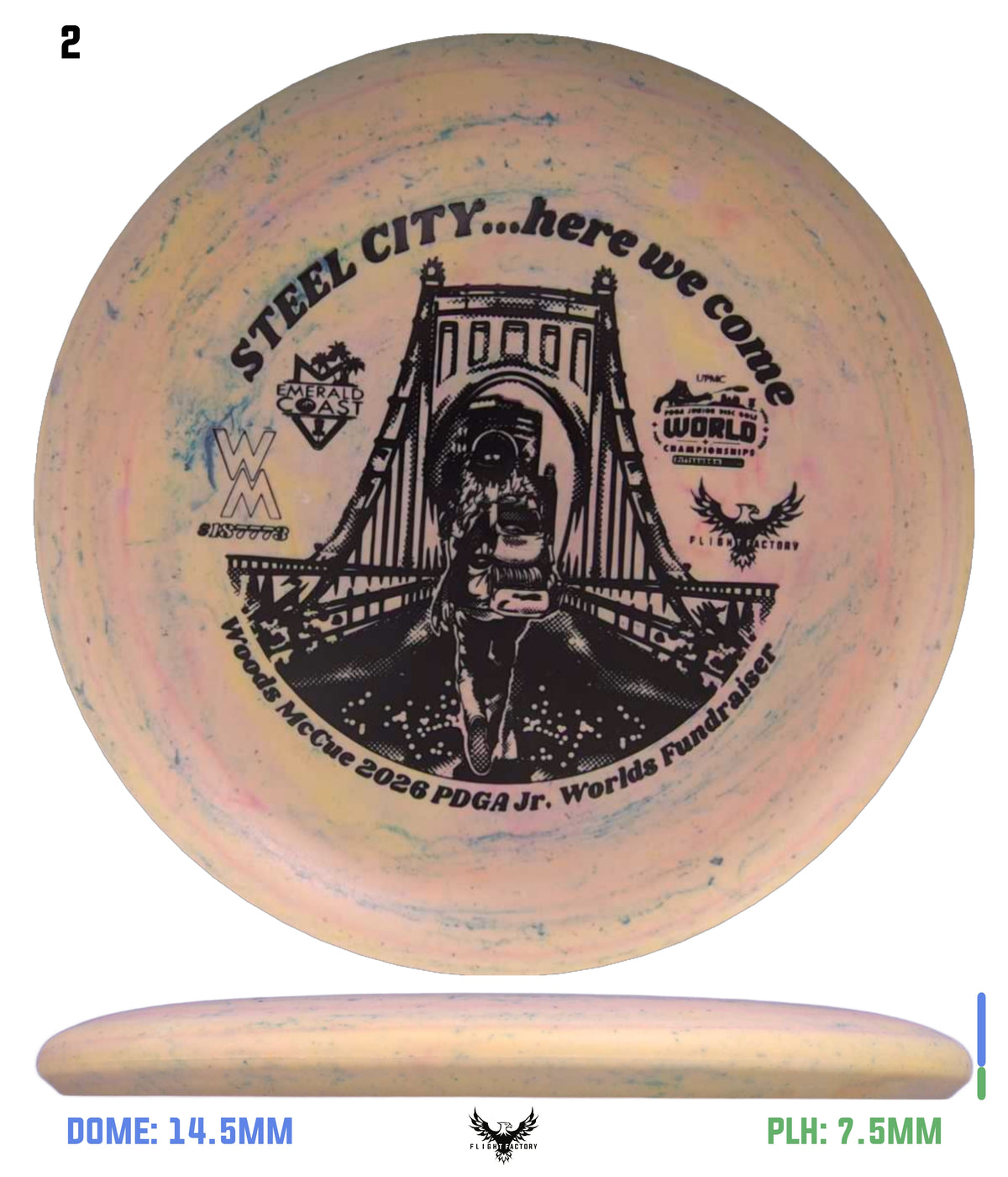 Innova Galactic Pro Aviar - Woods McCue Fundraiser Discs