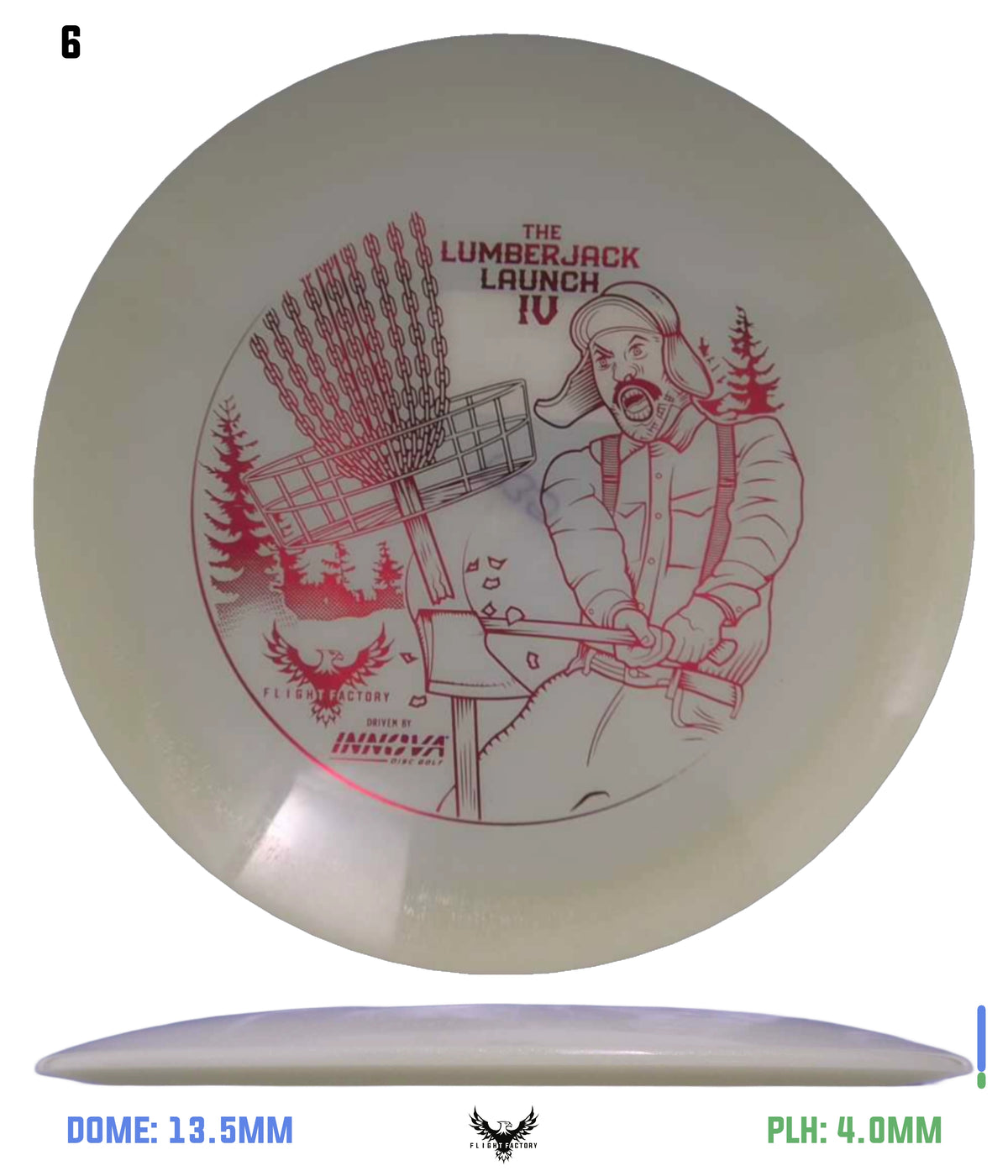 Innova Glow Champion Charger - Lumberjack Launch 4