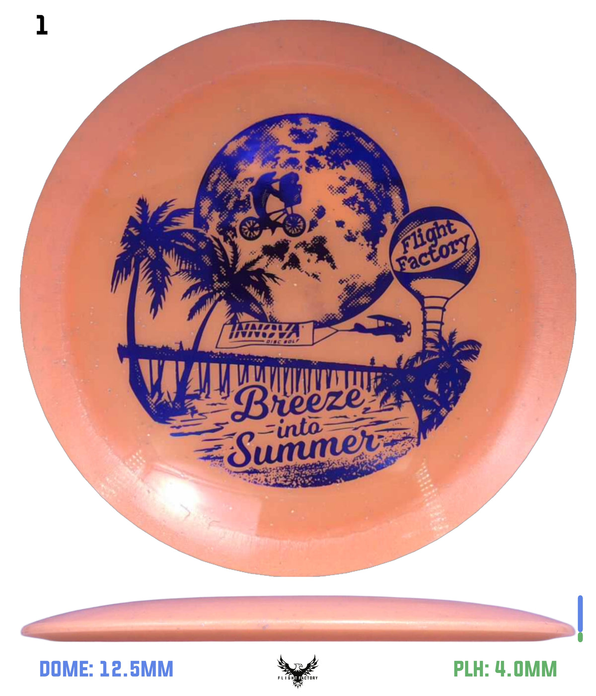 Innova Metal Flake Color Glow Charger - Breeze into Summer 2026