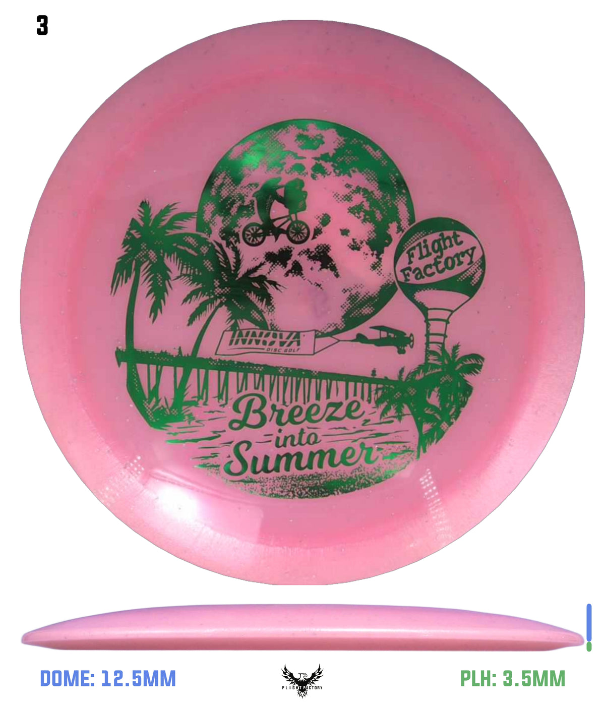 Innova Metal Flake Color Glow Charger - Breeze into Summer 2026