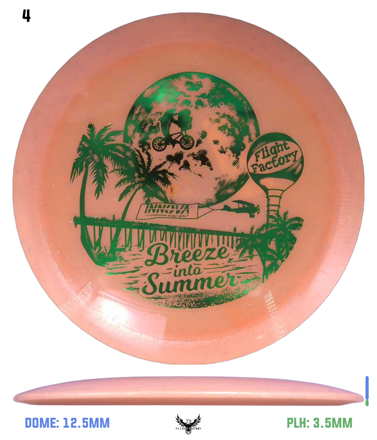 Innova Metal Flake Color Glow Charger - Breeze into Summer 2026