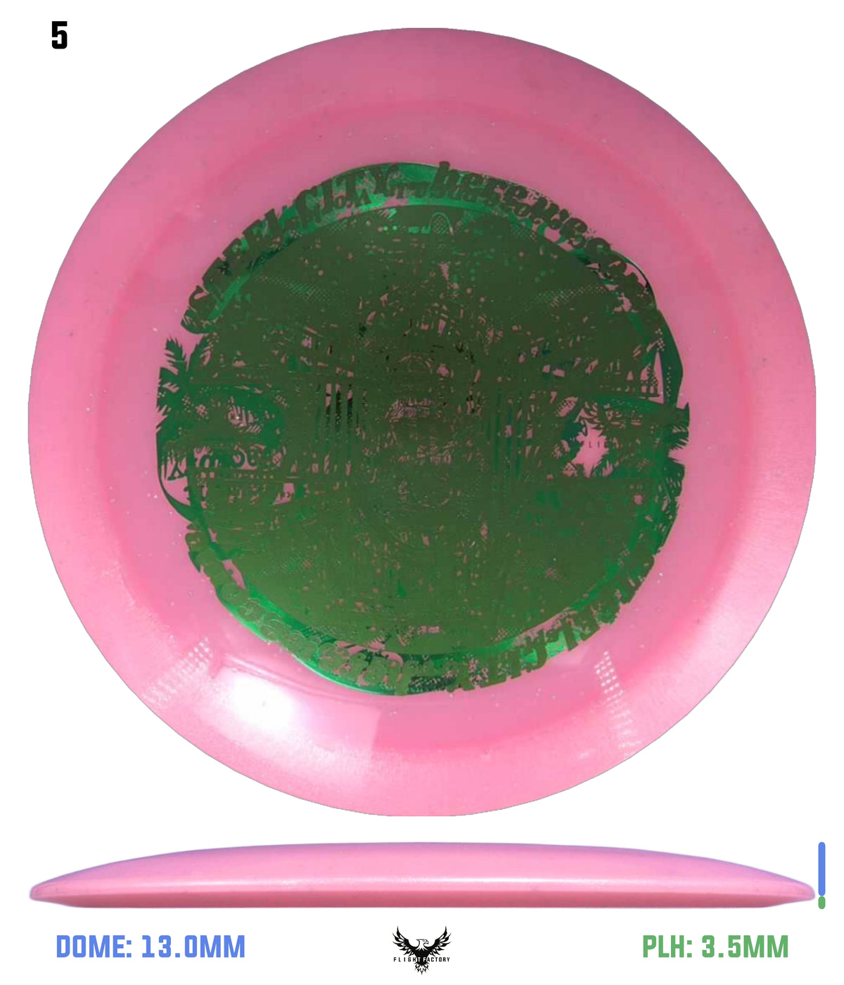 Innova Metal Flake Color Glow Charger - Breeze into Summer 2026