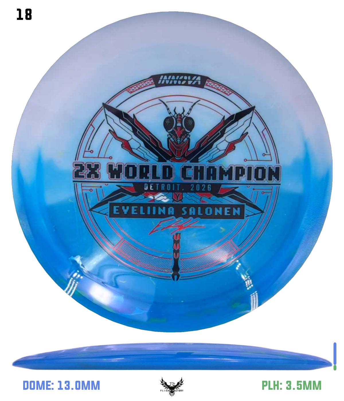 Innova Party Time Duo Destroyer - Eveliina Salonen (Commemorative)