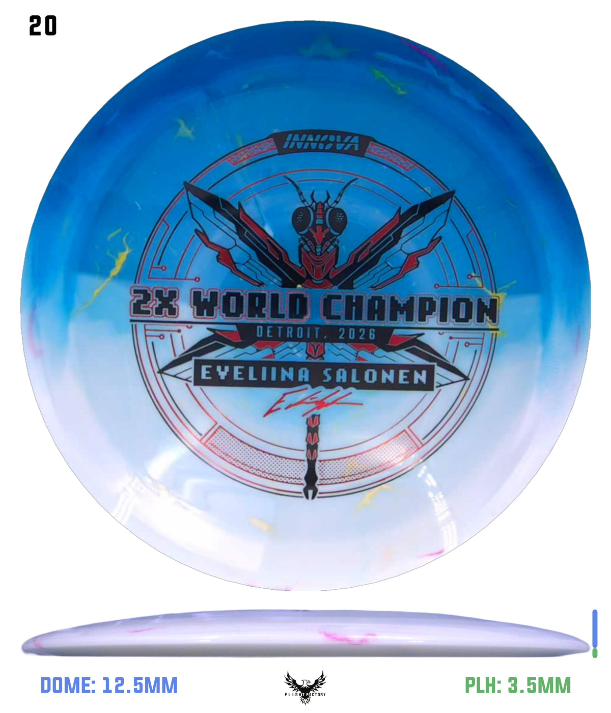 Innova Party Time Duo Destroyer - Eveliina Salonen (Commemorative)