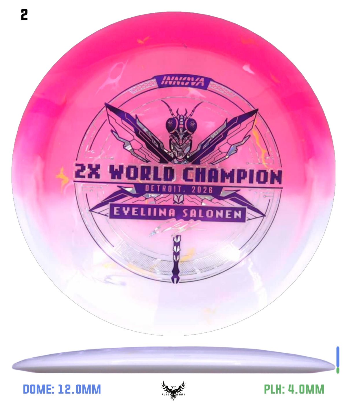 Innova Party Time Duo Destroyer - Eveliina Salonen (Commemorative)